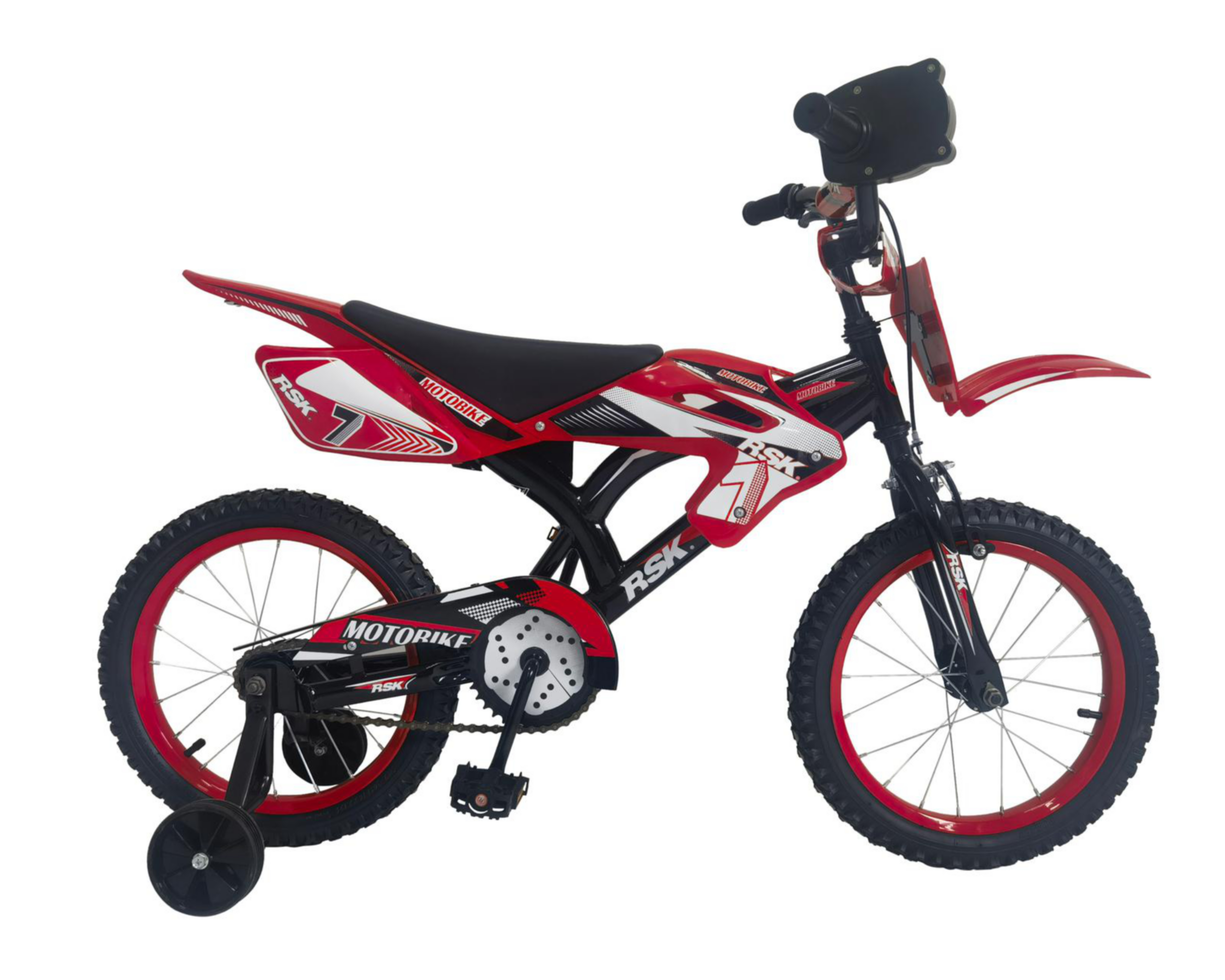 Foto 3 pulgar | Bicicleta Infantil RSK Motobike Rodada 16 Roja