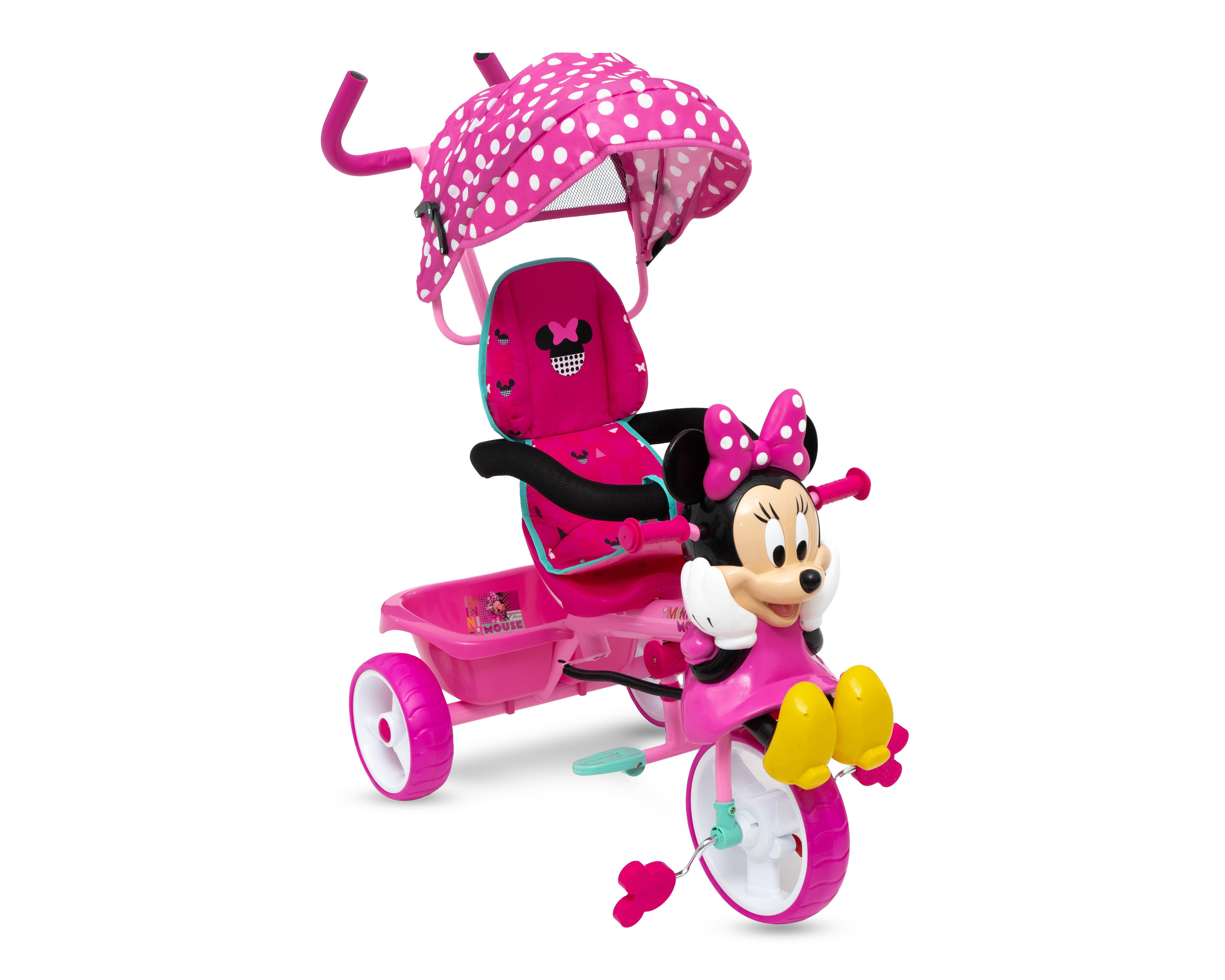 Triciclo Etapas Apache Minnie 3 en 1 $3,499