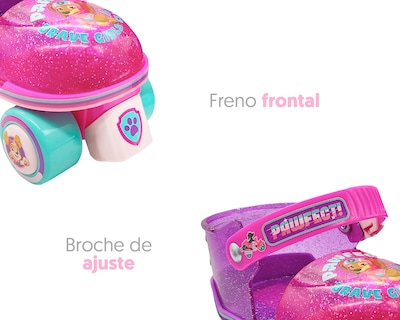 Foto 5 | Patines Apache Paw Patrol Girl con Casco y Accesorios