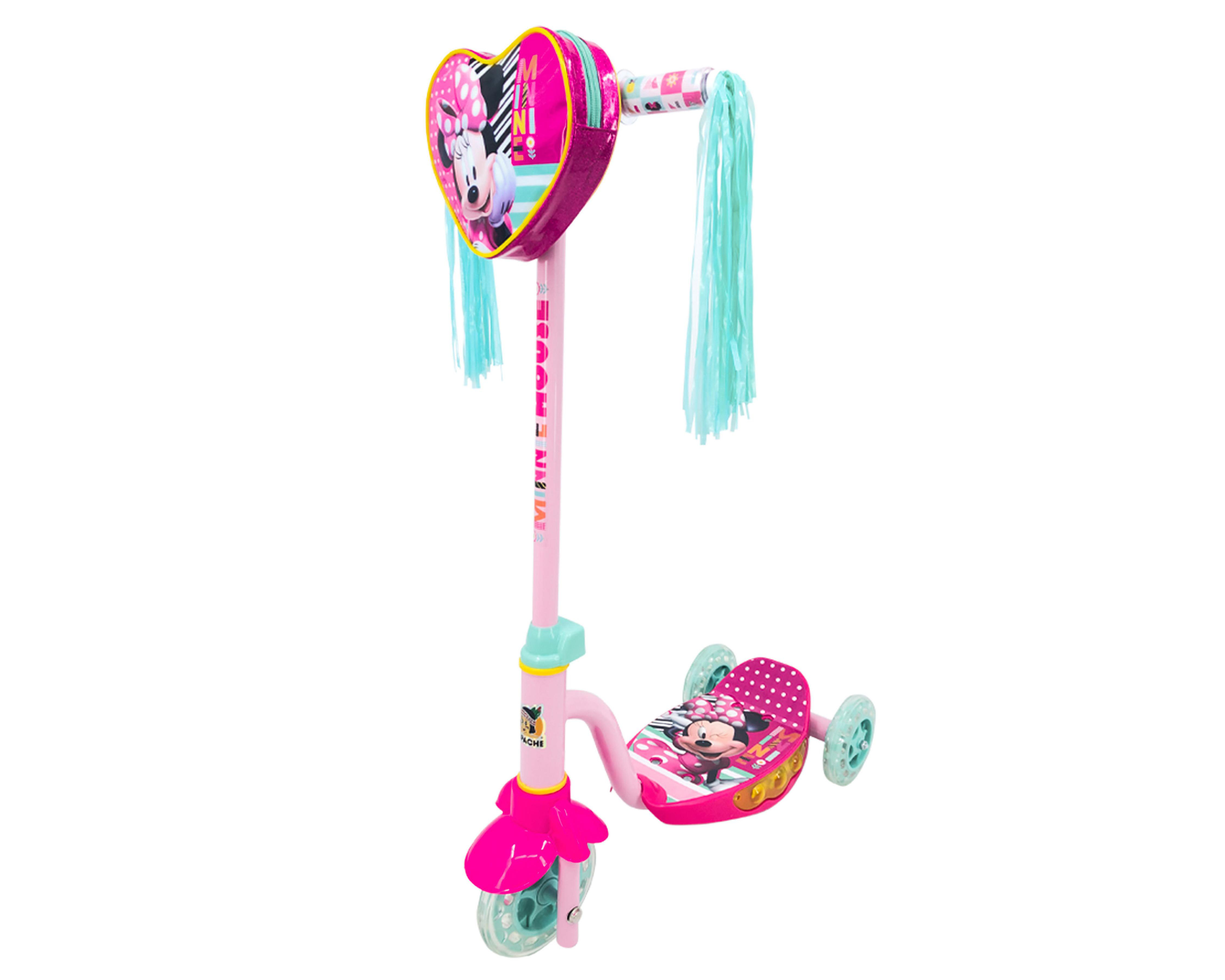 Scooter para Niña Apache Minnie Mouse con Luces $1,299