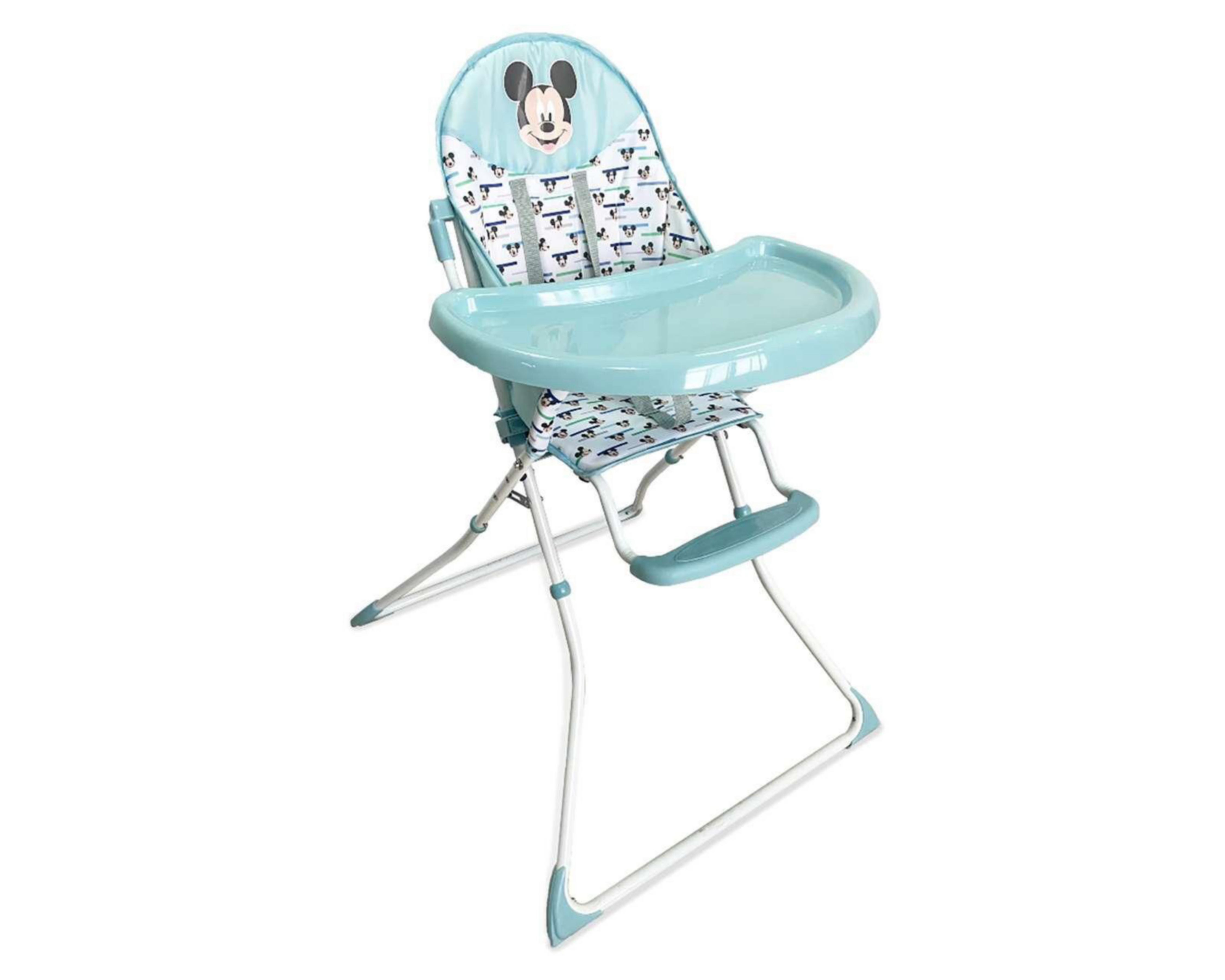 Foto 2 pulgar | Silla Alta Disney Baby Mickey Azul