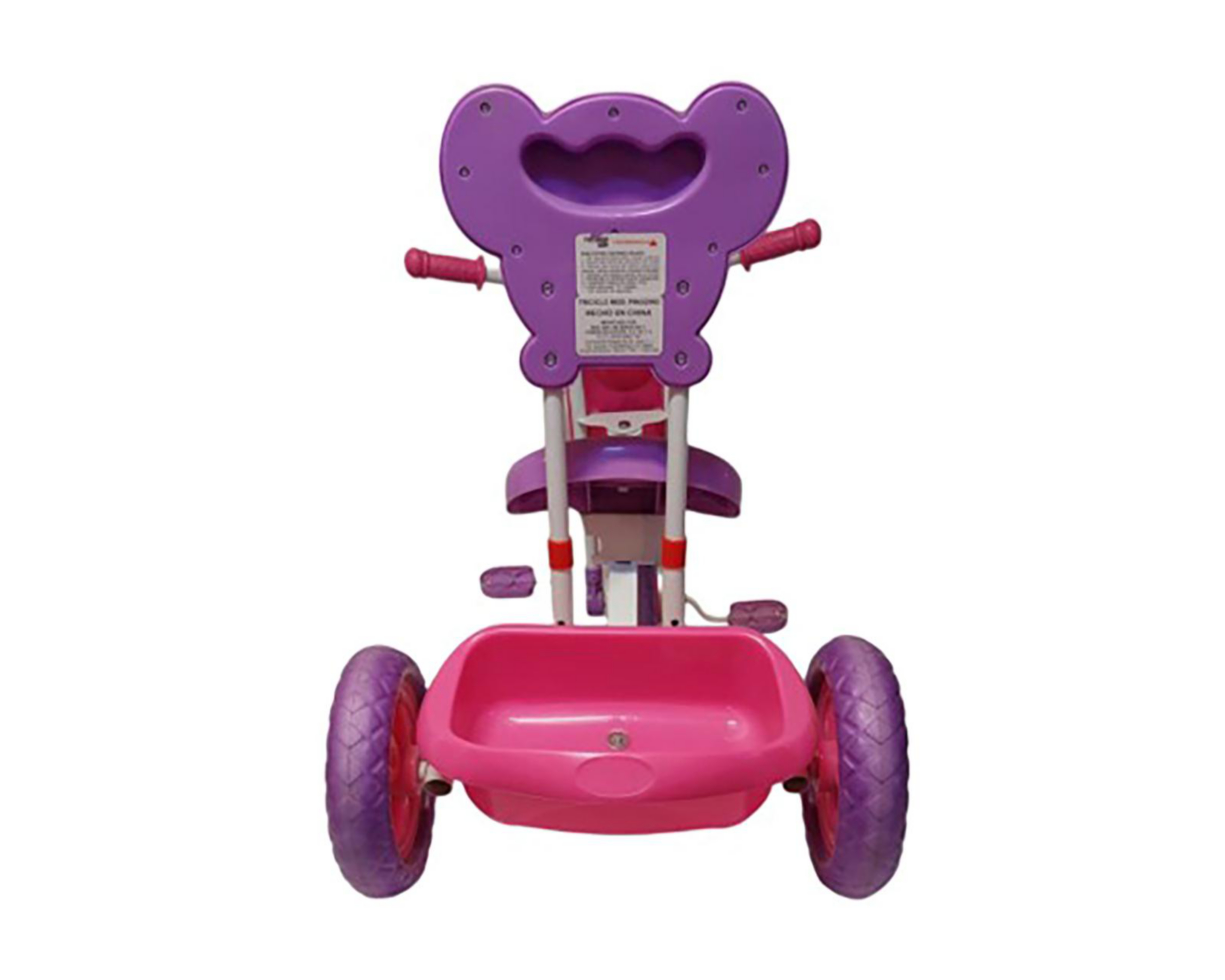 Foto 5 pulgar | Triciclo Trendy Kids Pingüino Rosa