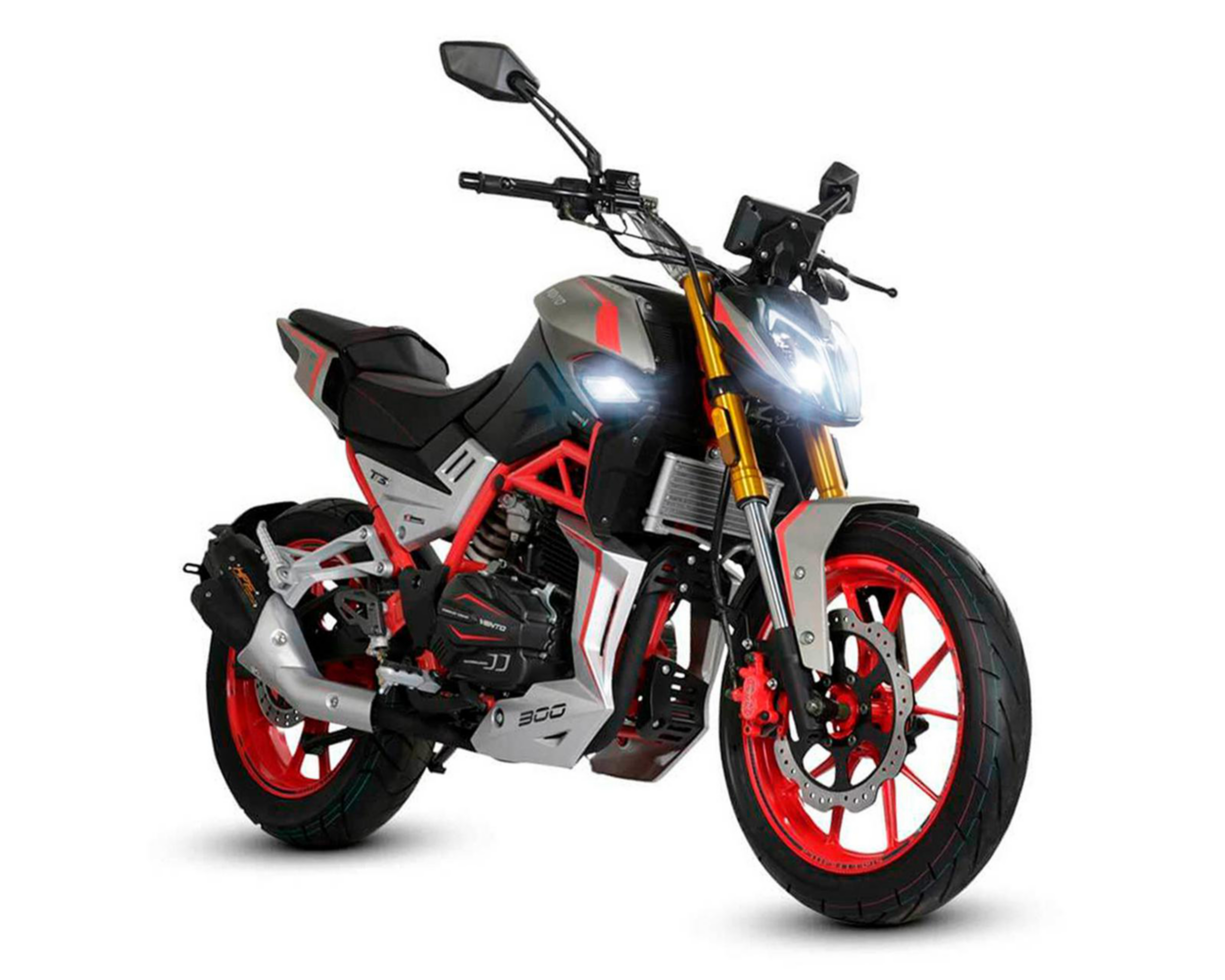 Motocicleta Vento Nitrox T3 300 cc 2025 $43,999