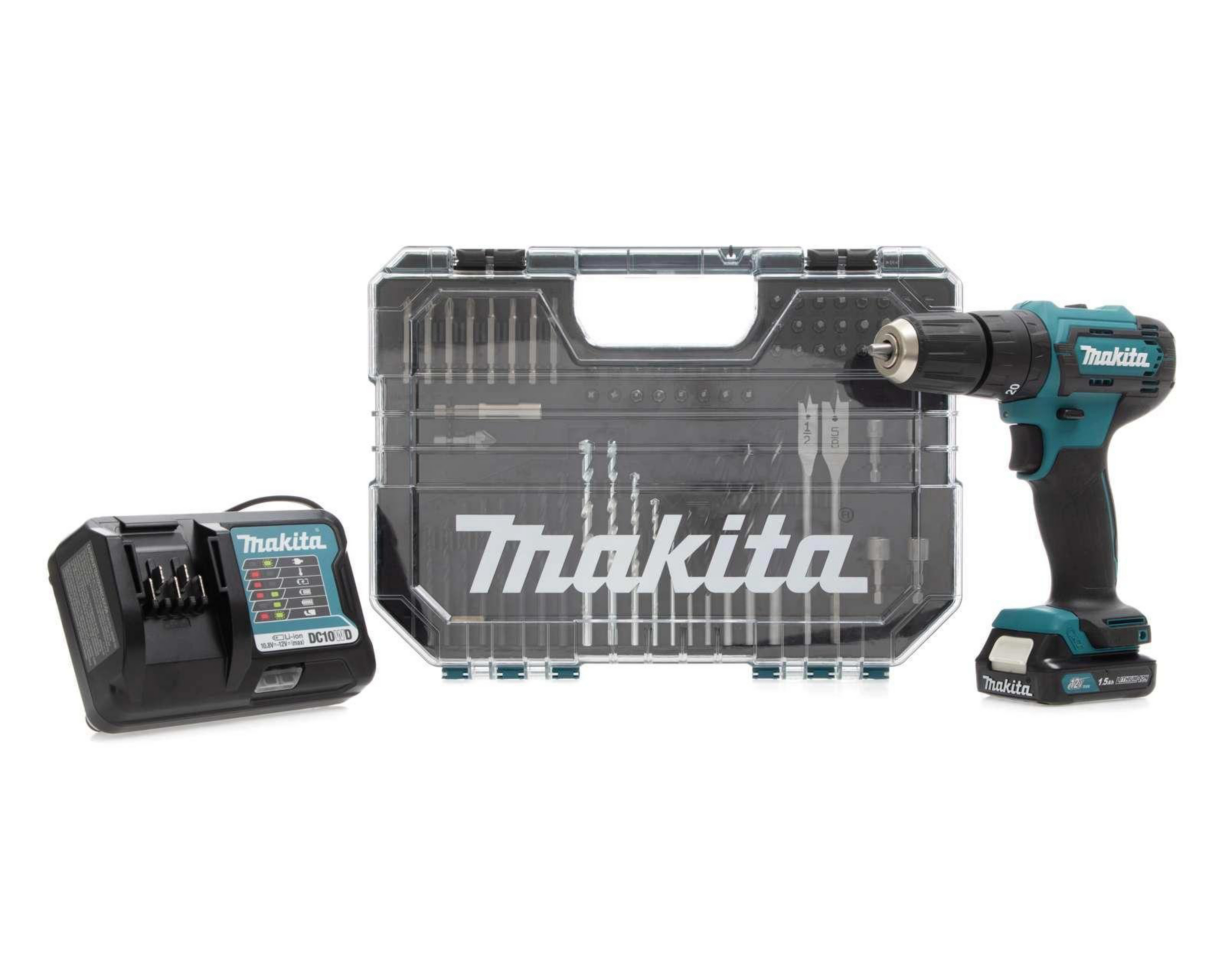 Taladro Inalámbrico Makita HP333DWYX4 12 V