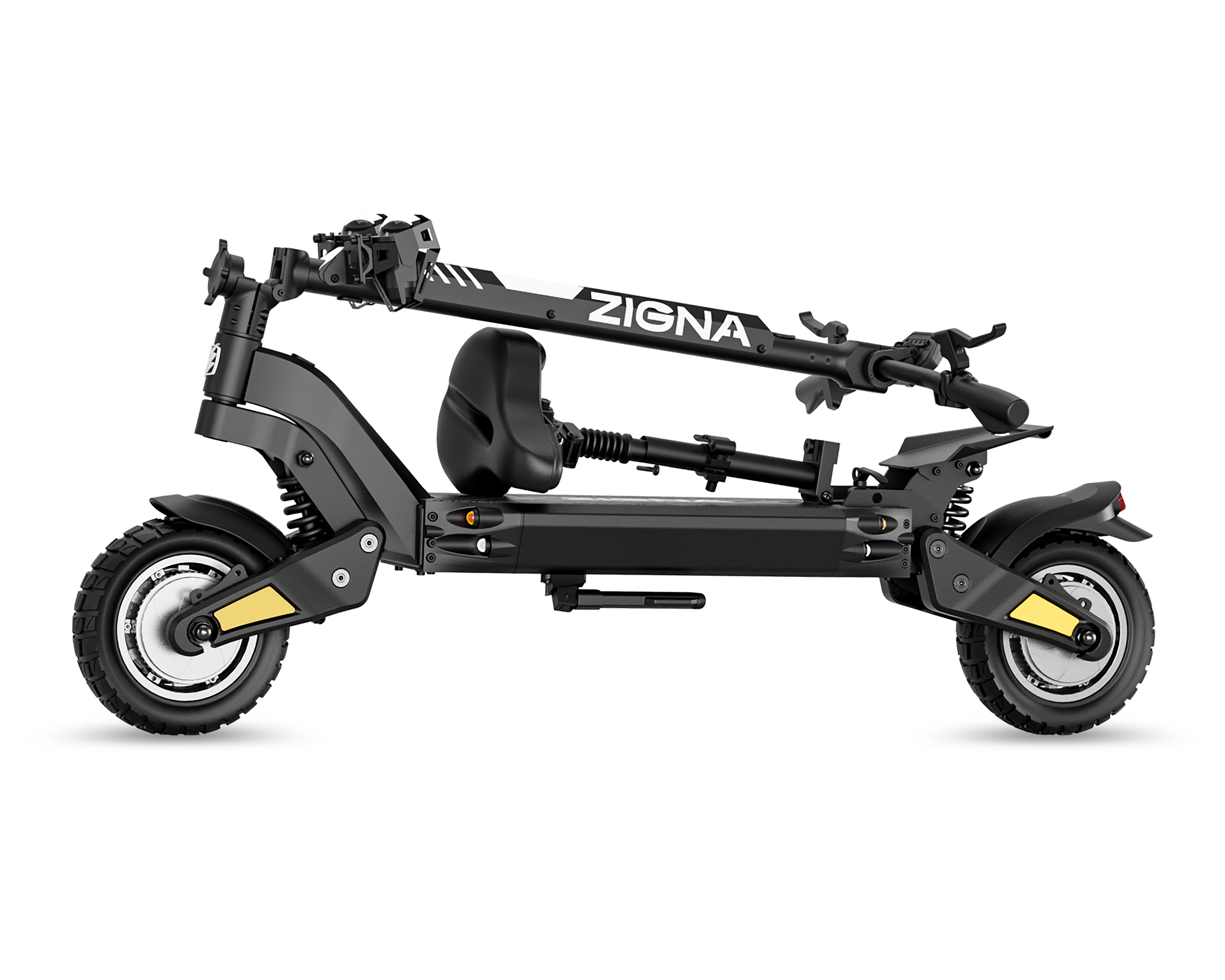 Foto 4 | Scooter Eléctrico Zigna Rebel 700 hasta 55 km/h Negro