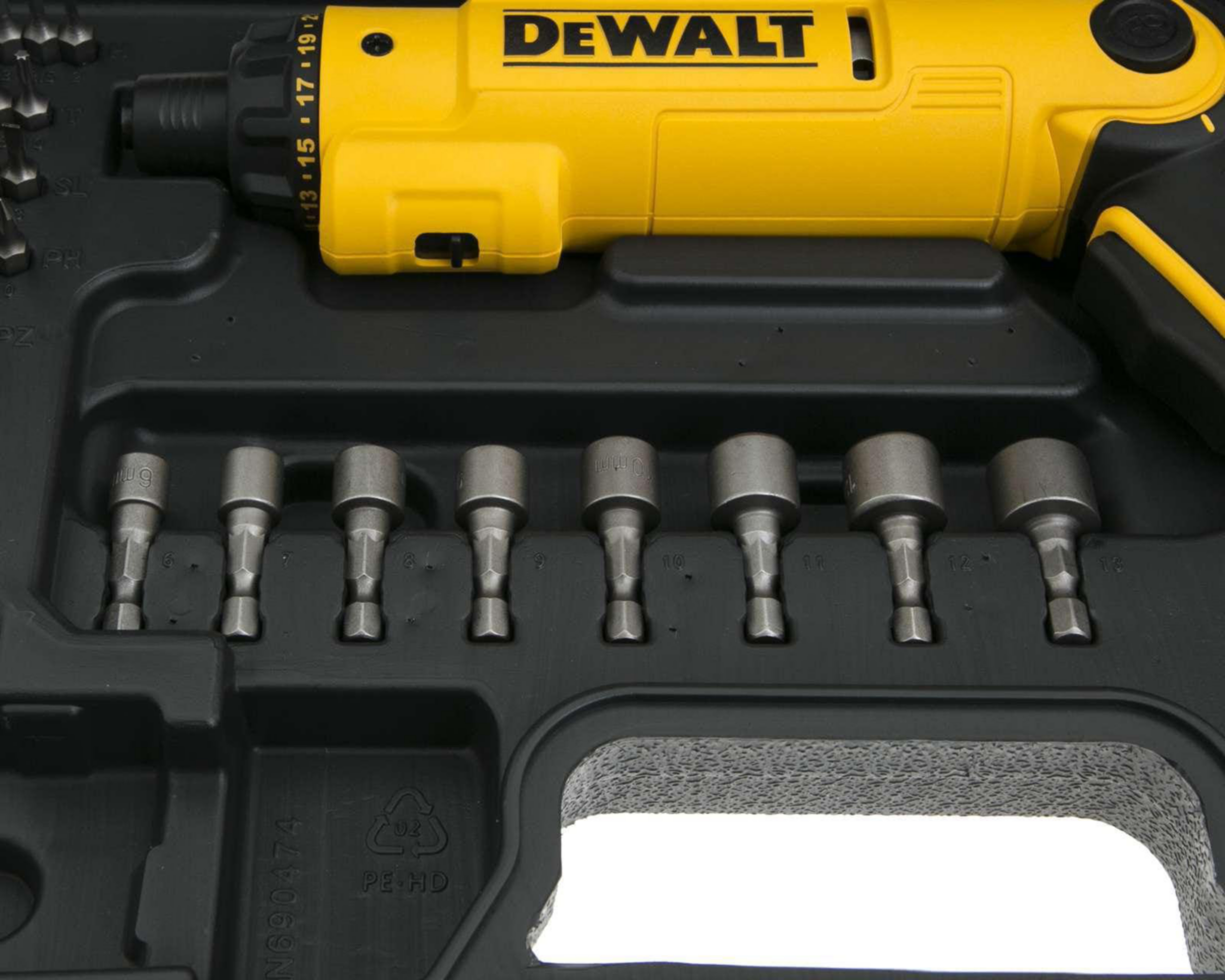 Foto 7 pulgar | Atornillador Inalámbrico Dewalt DCF008-B3 ATOR 8V