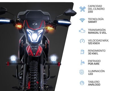 Foto 5 | Motocicleta Vento Crossmax 220 cc 2025