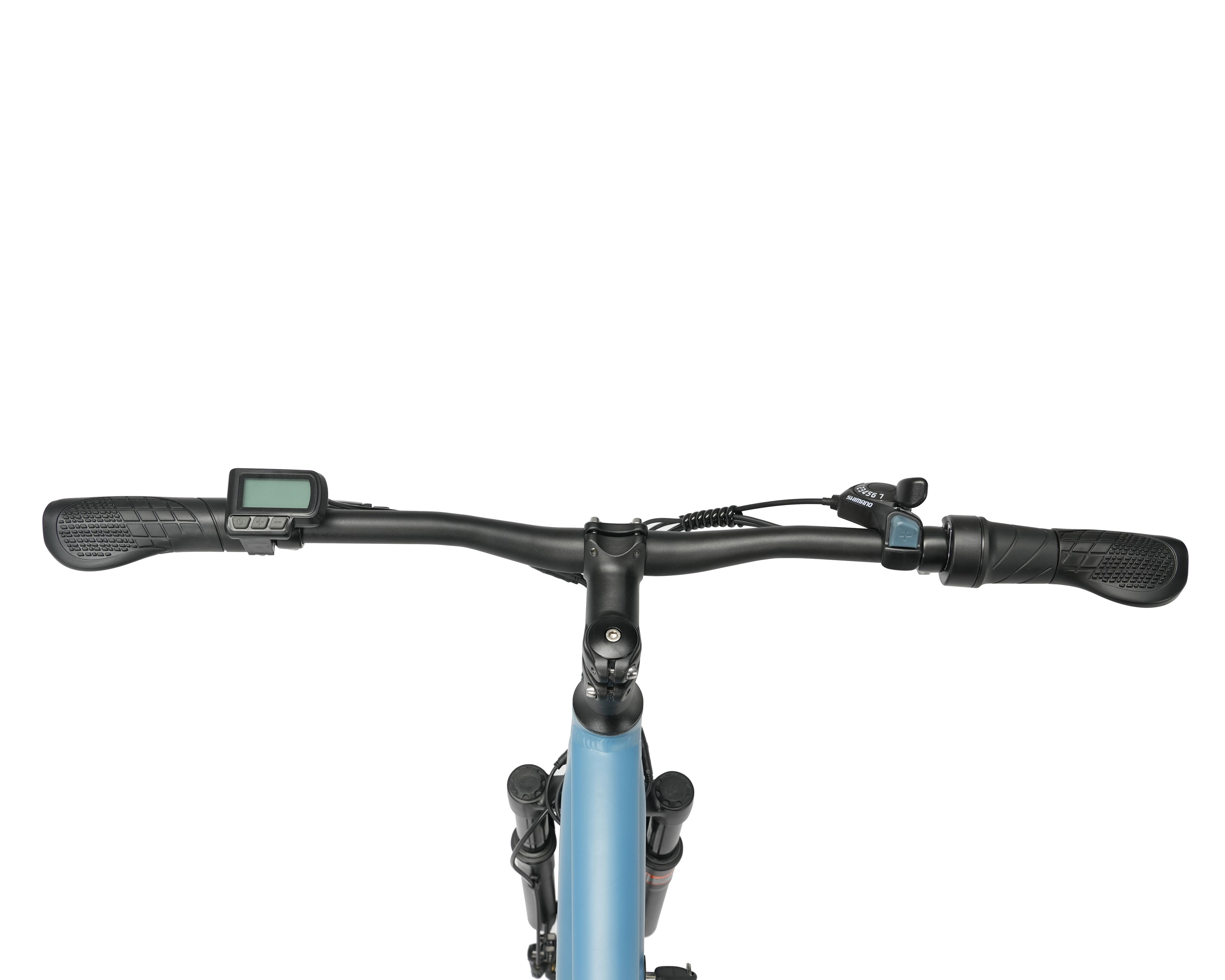 Foto 4 pulgar | Bicicleta Eléctrica 350 W Zigna Tau 27.5" Azul