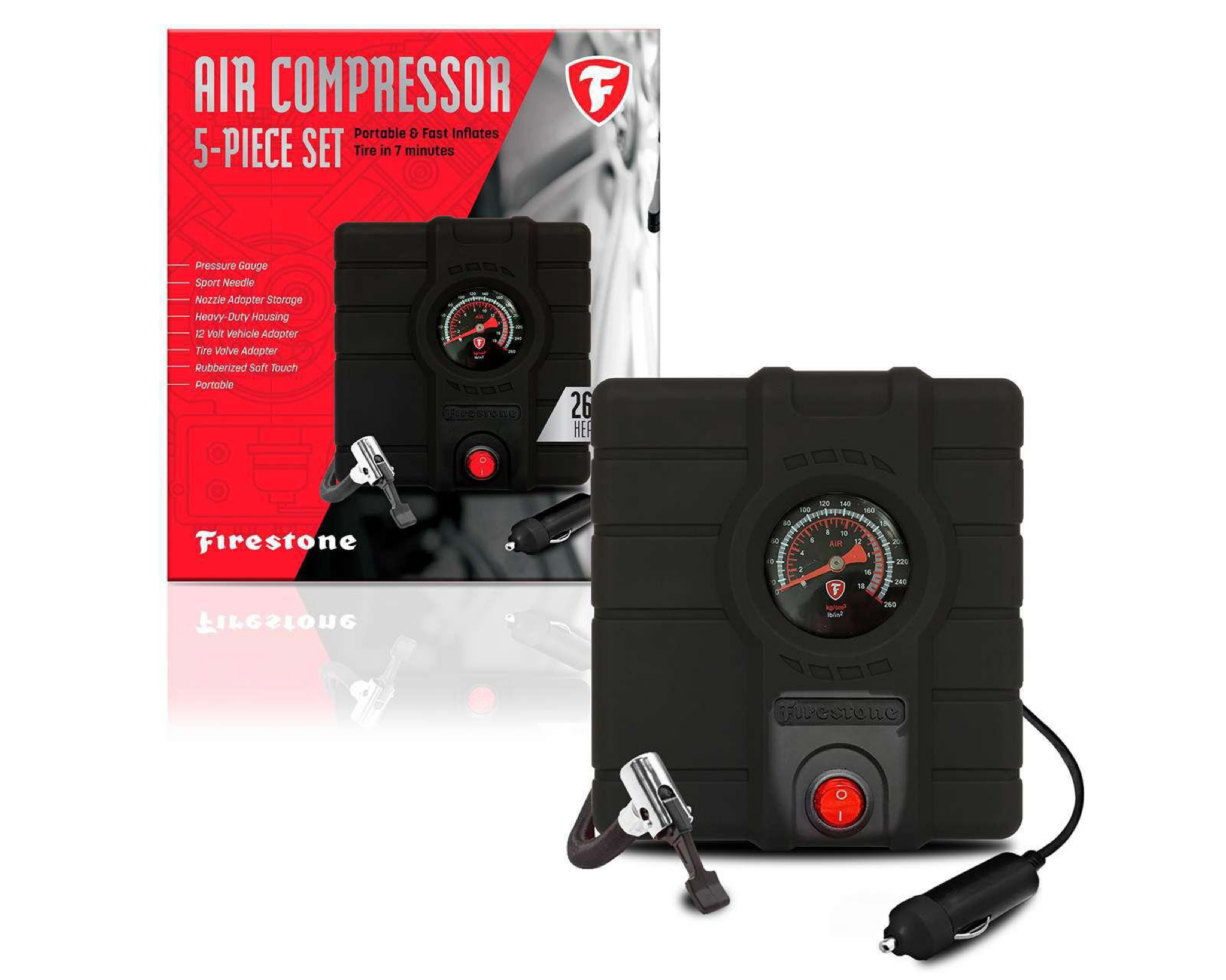 Foto 2 | Compresor de Aire Firestone AC2140-BKA