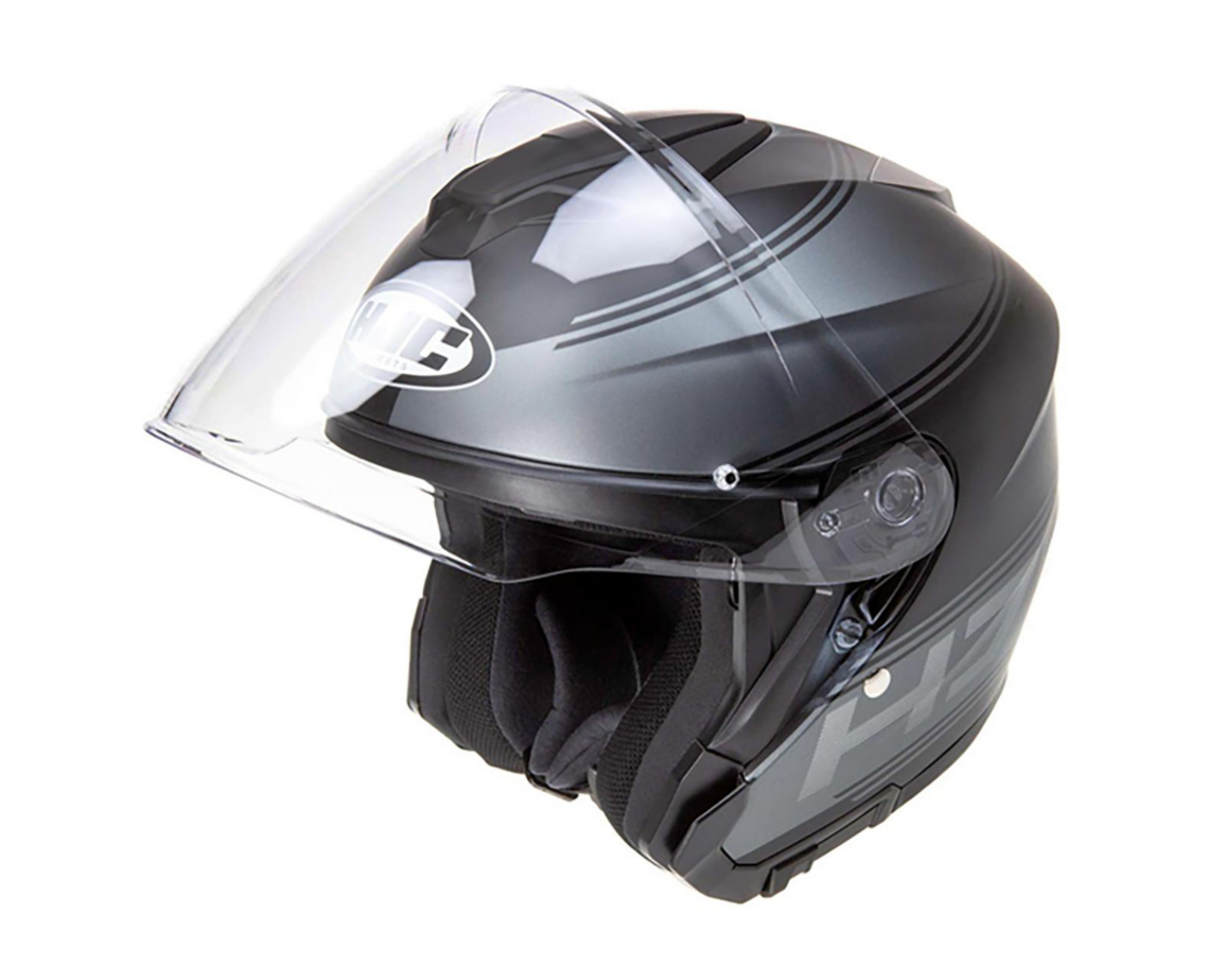 Casco para Motociclista Hjc Mediano Negro