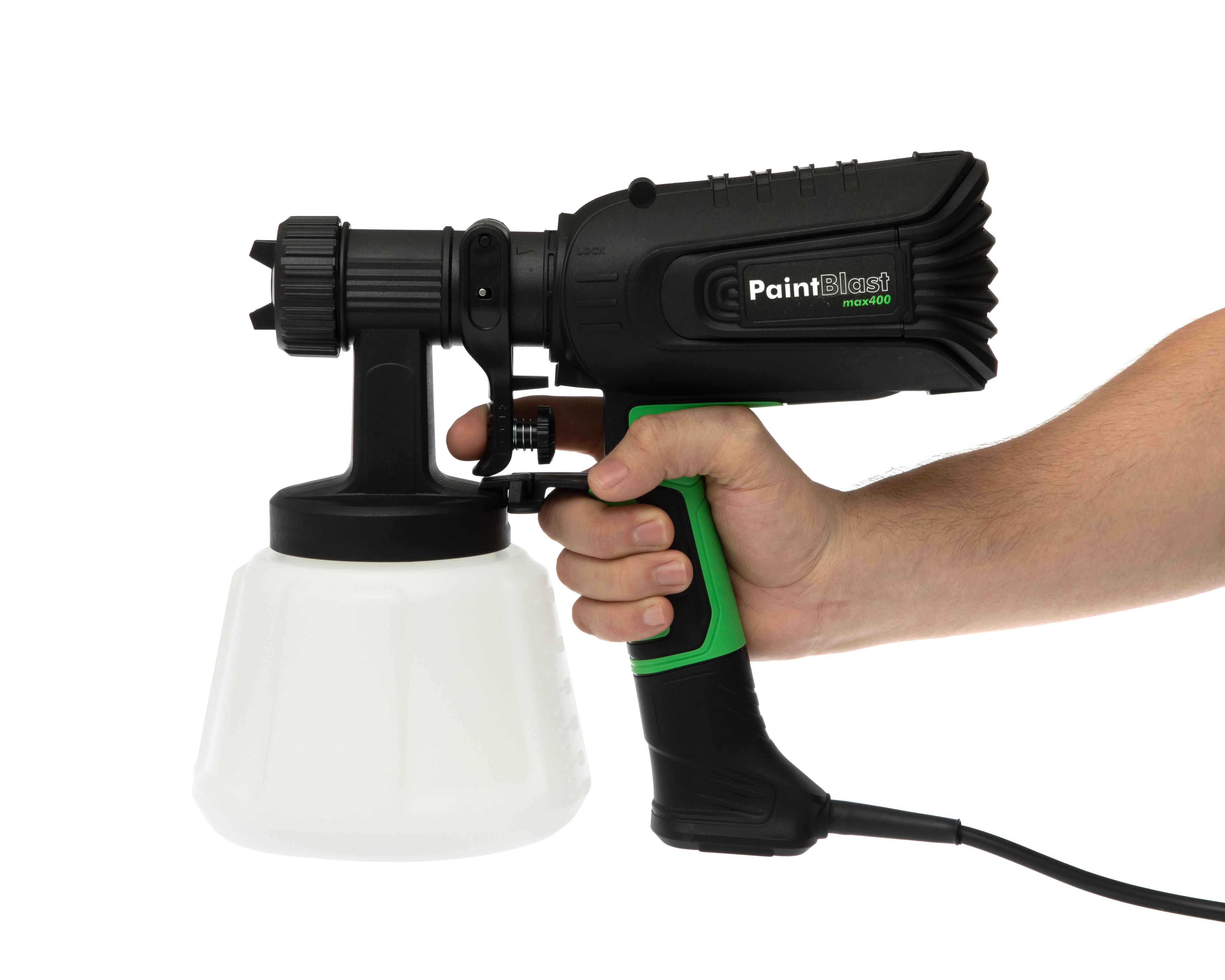 Foto 6 pulgar | Pistola para Pintura Paint Blast MAX SPA8002 400 W 1.2 L y Estuche de Herramientas