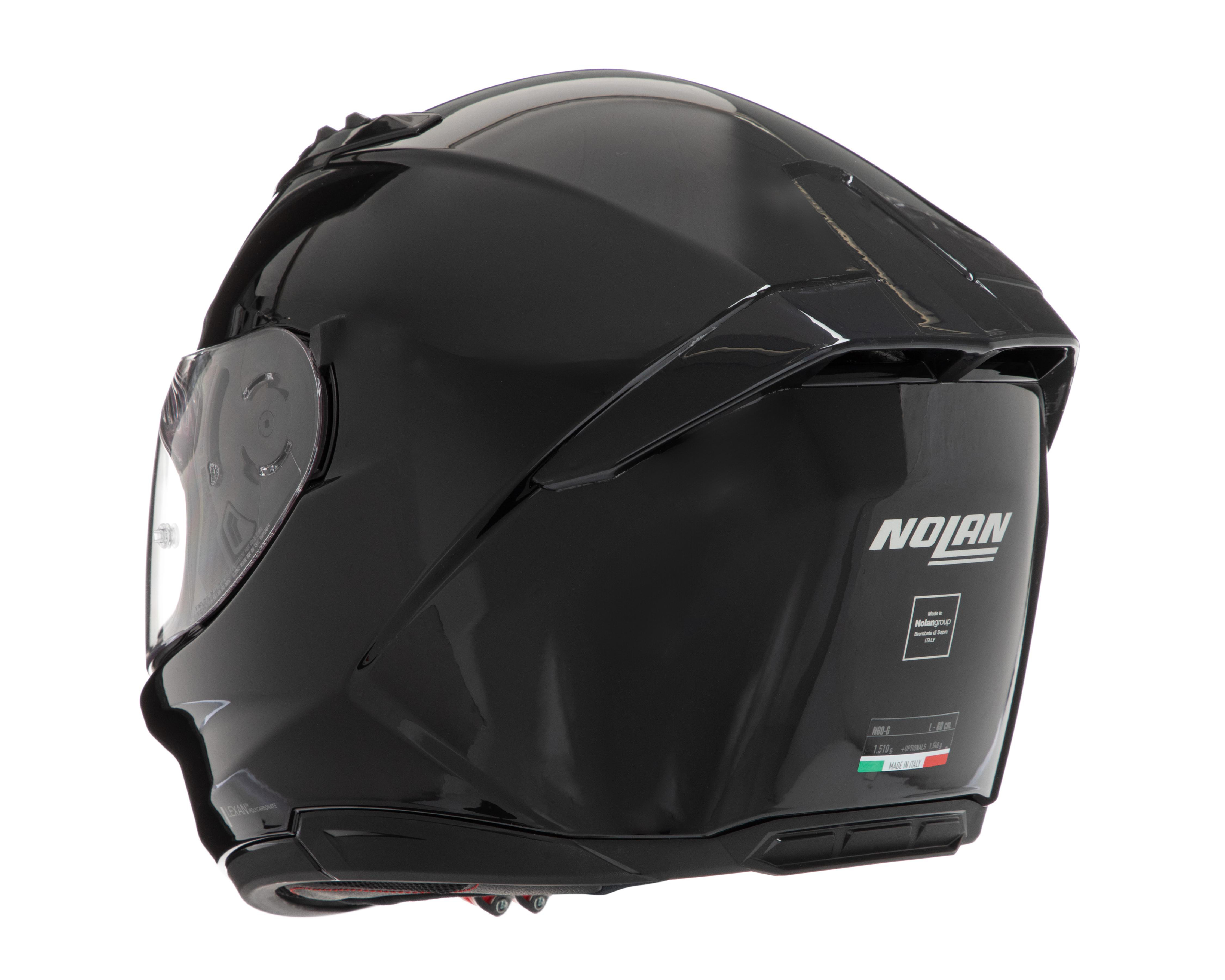 Foto 5 pulgar | Casco para Motociclista Nolan Grande Negro