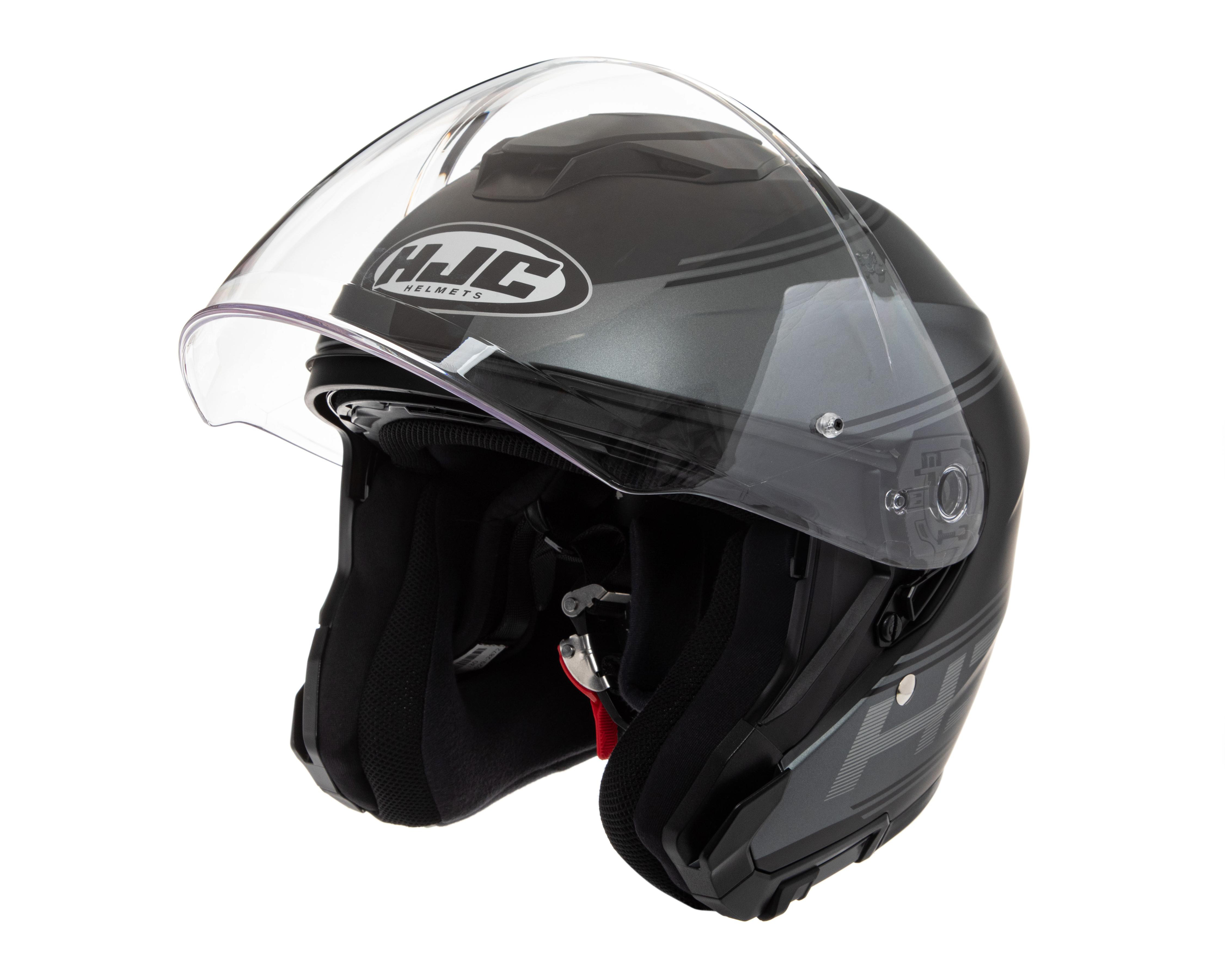 Casco para Motociclista HJC Extragrande Negro