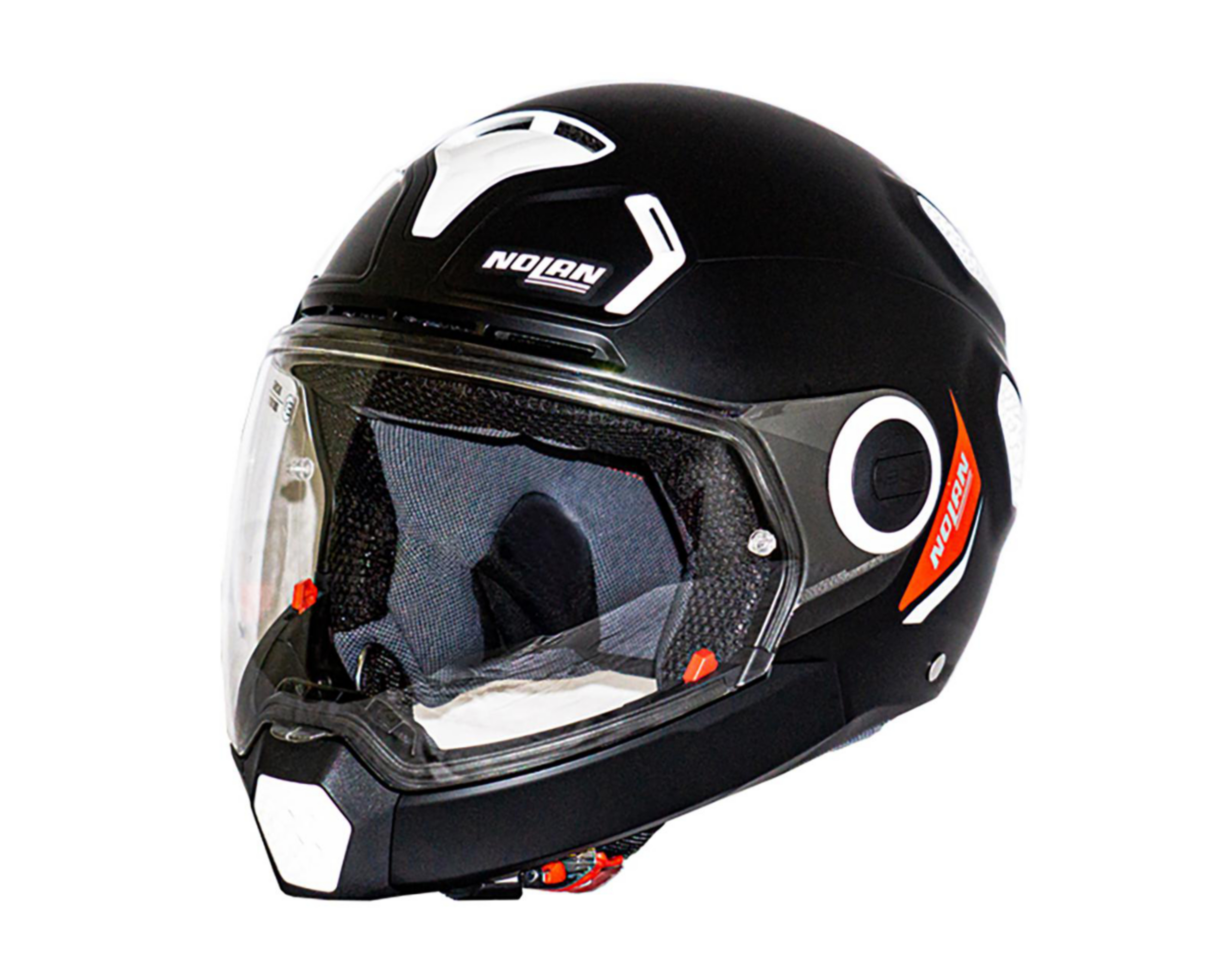 Casco para Motociclista Nolan Mediano Negro