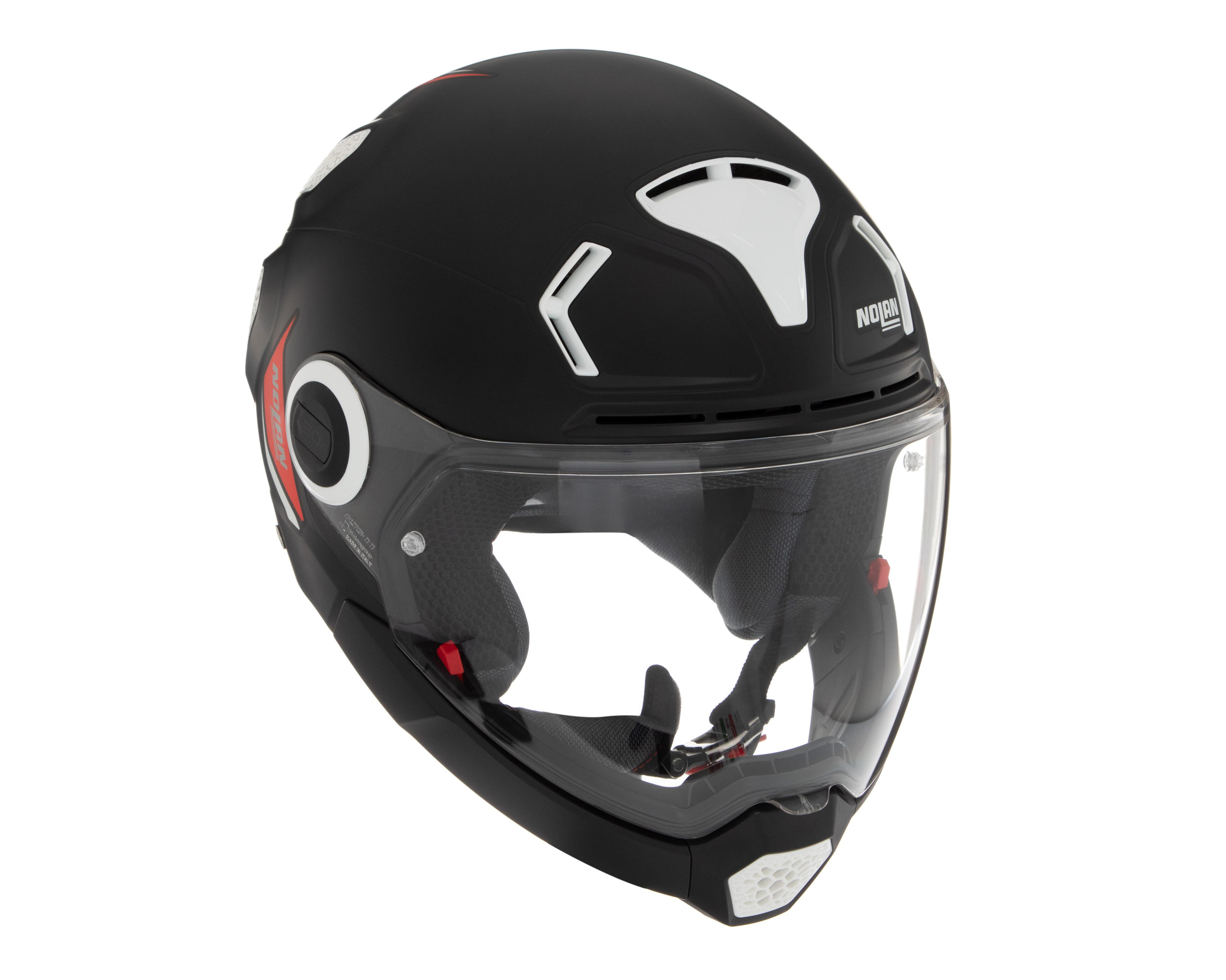 Casco para Motociclista Nolan Grande Negro