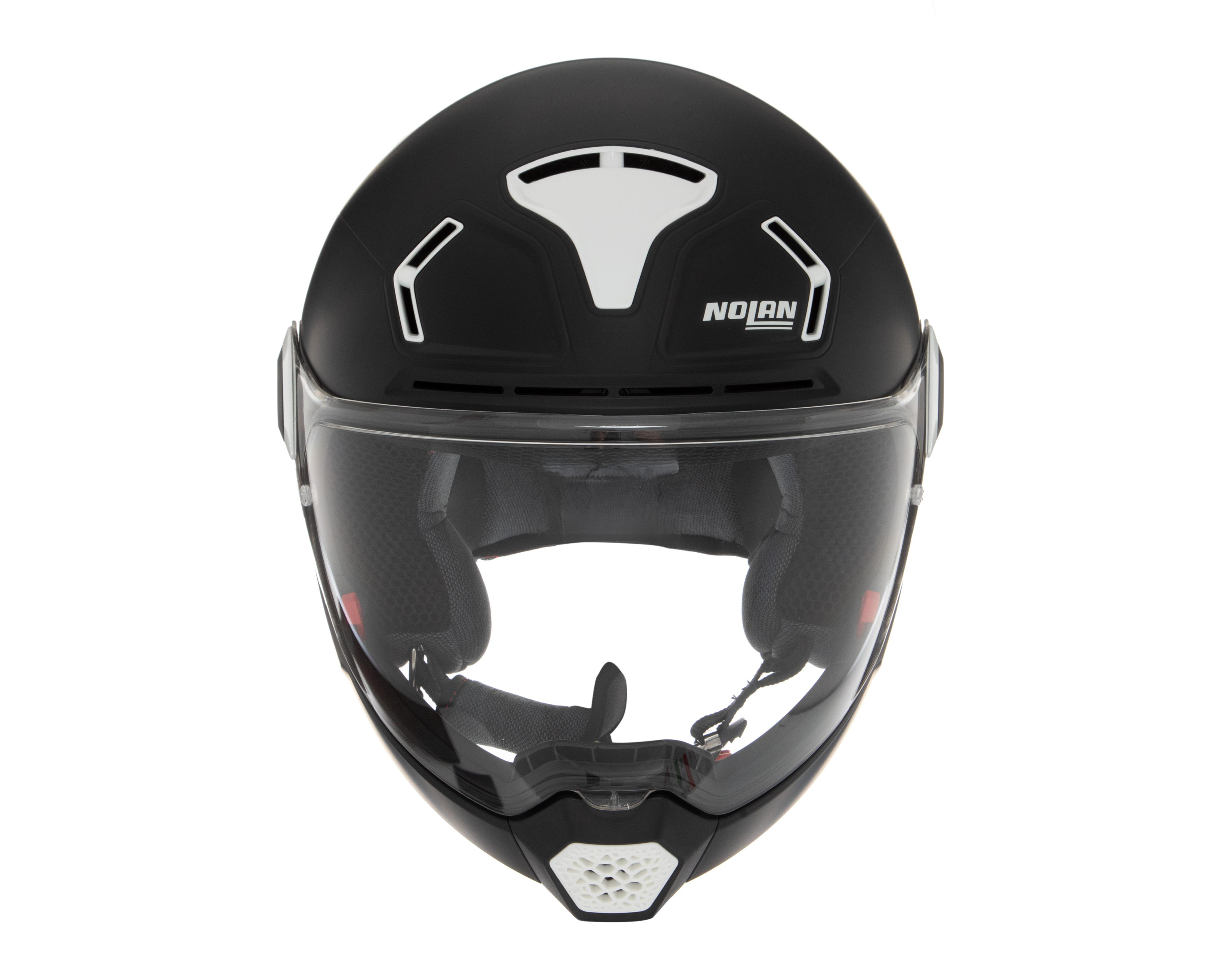 Foto 7 pulgar | Casco para Motociclista Nolan Grande Negro