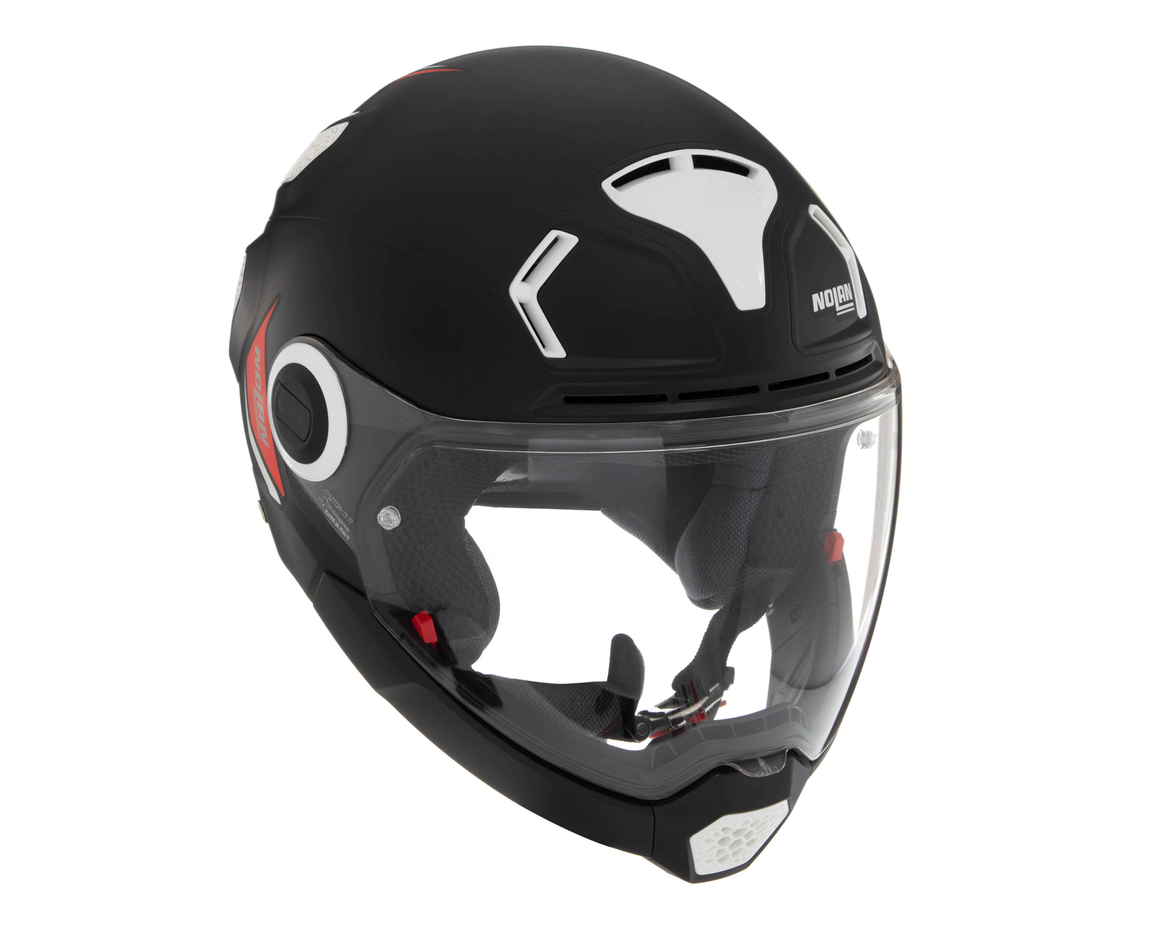 Casco para Motociclista Nolan Extragrande Negro Completo