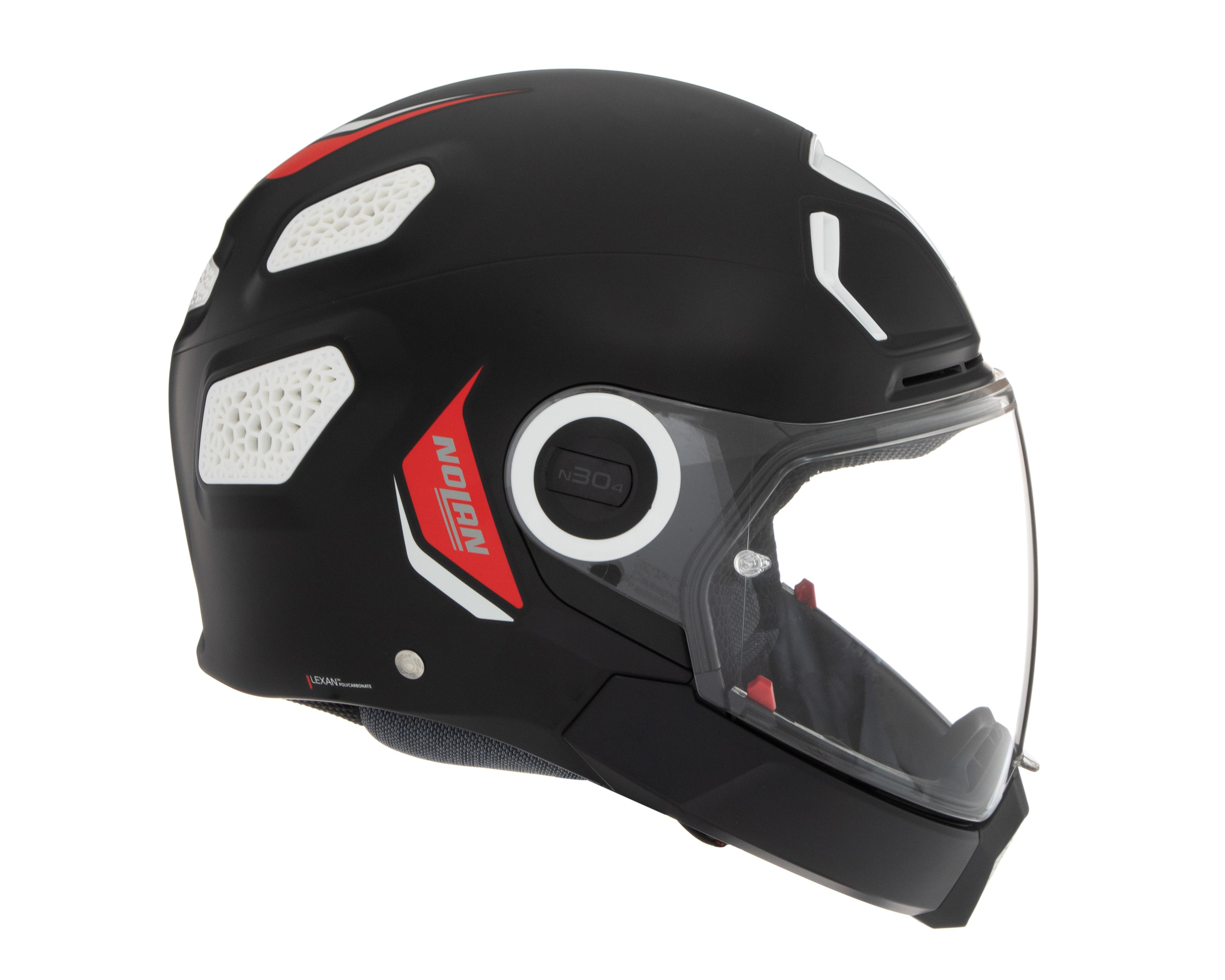 Foto 5 | Casco para Motociclista Nolan Extragrande Negro Completo