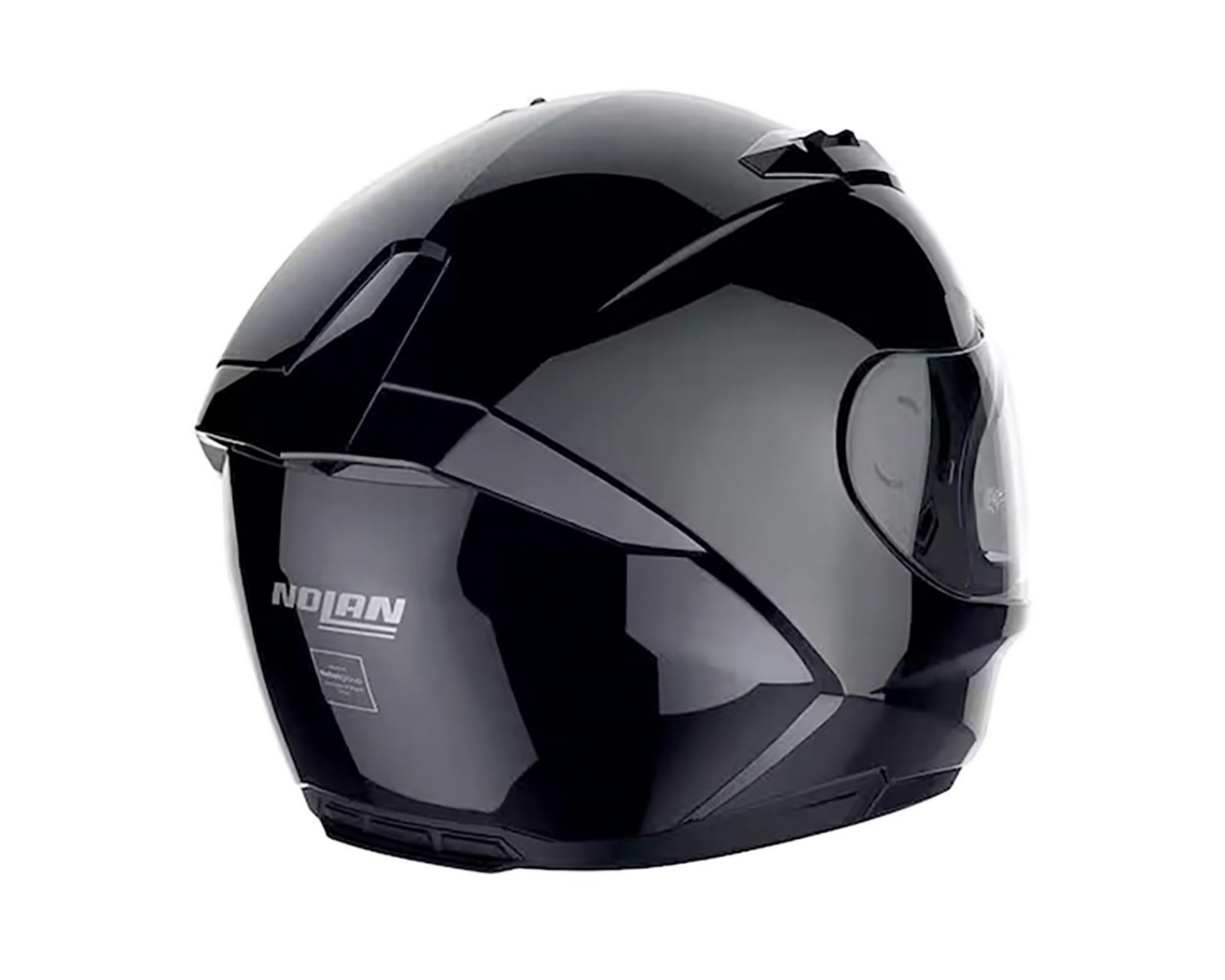 Foto 4 | Casco para Motociclista Nolan Mediano Negro