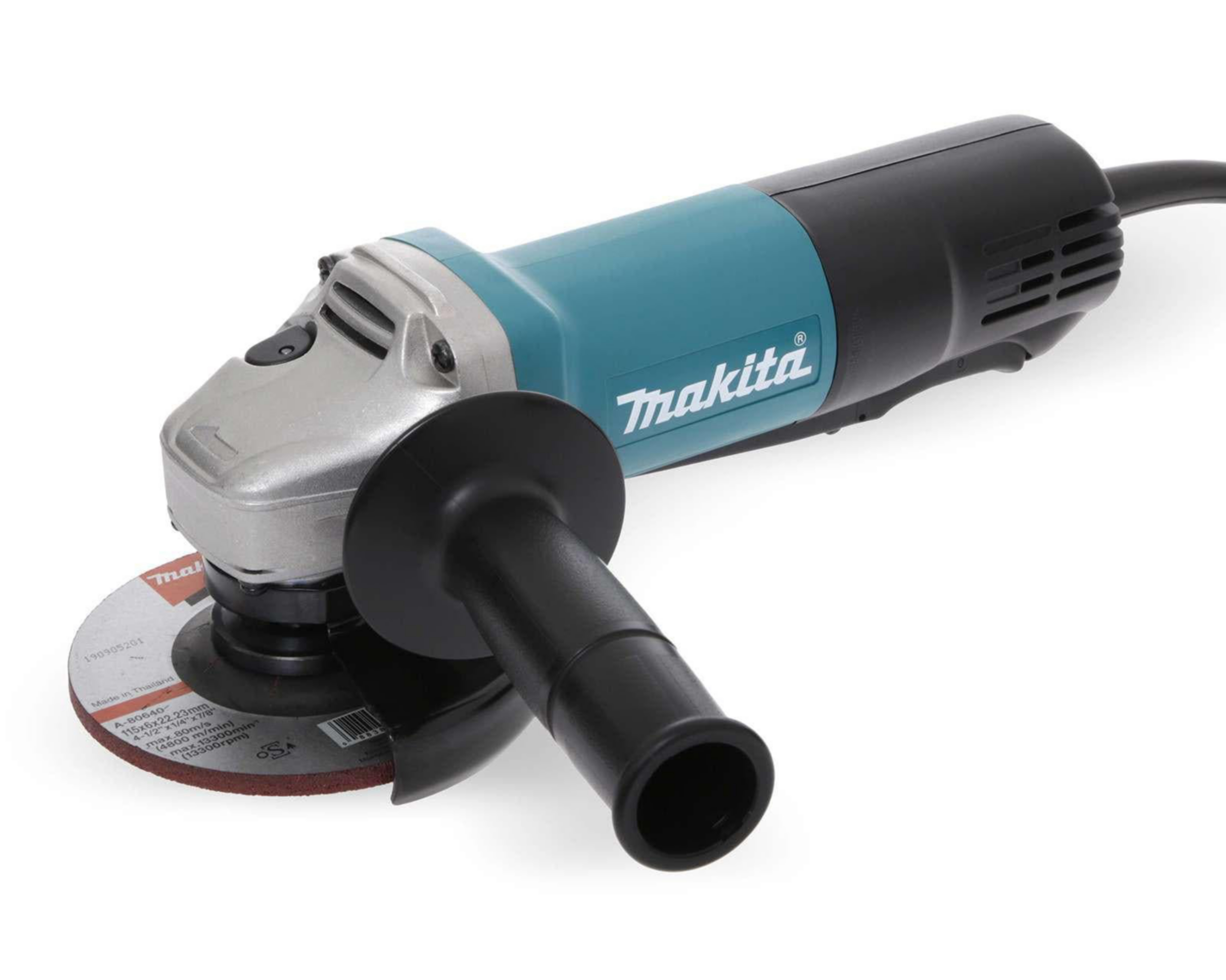 Esmeriladora Alámbrica Makita 850W MOD9557HPYG 850 W