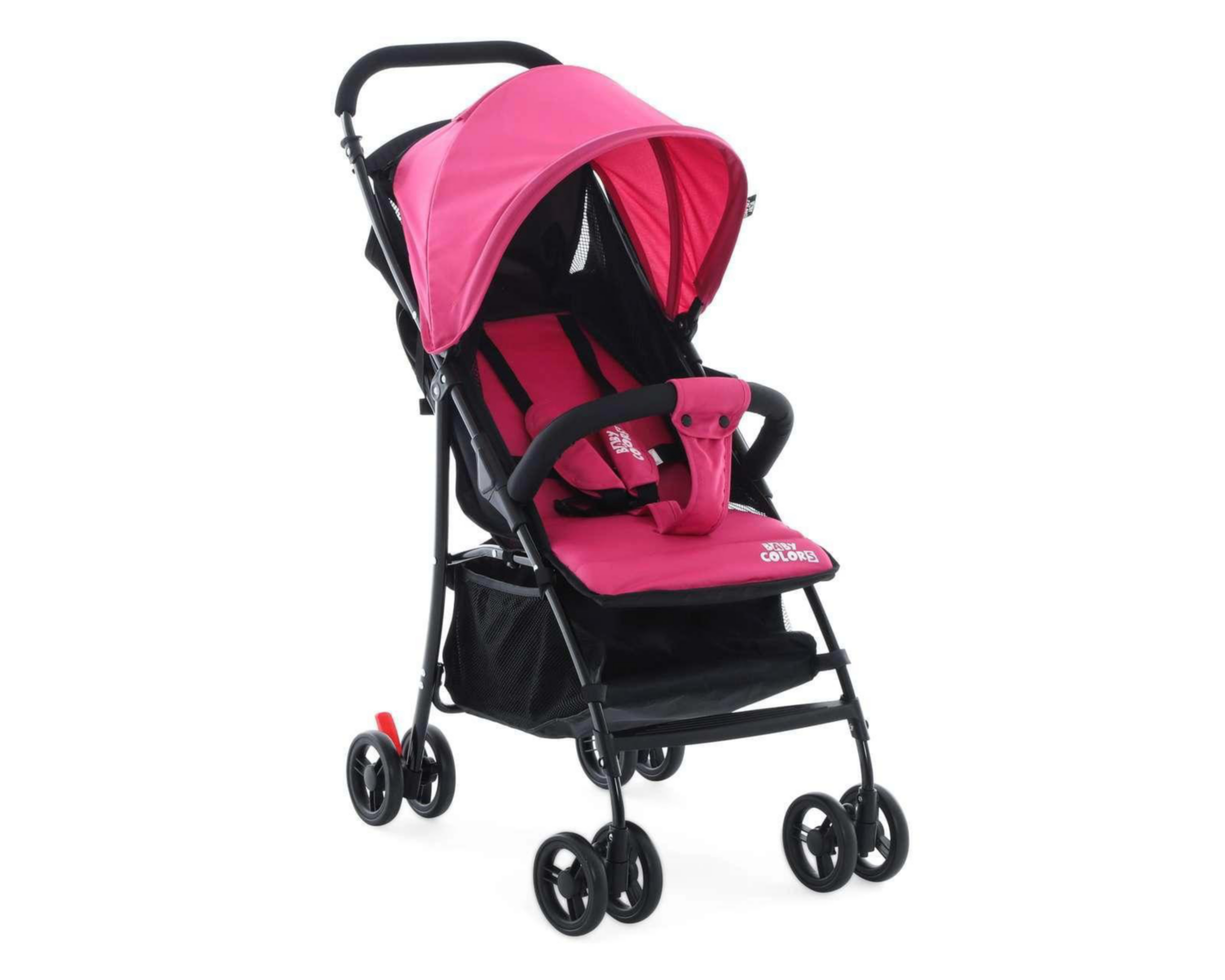 Foto 2 pulgar | Carriola Baby Colors HP-700 Rosa