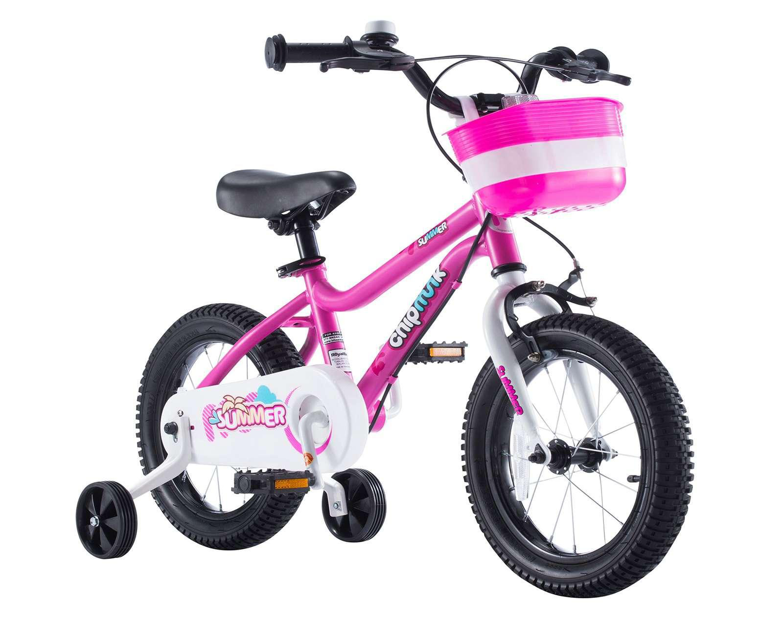 Bicicleta Infantil Chipmunk Summer 12" Rosa