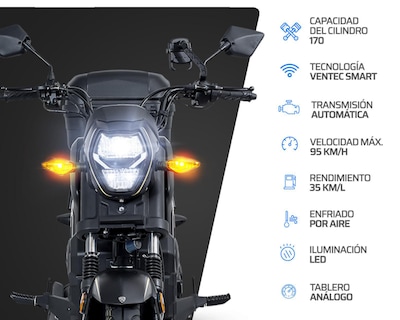 Foto 5 | Motocicleta Vento Ovni 170 cc 2025
