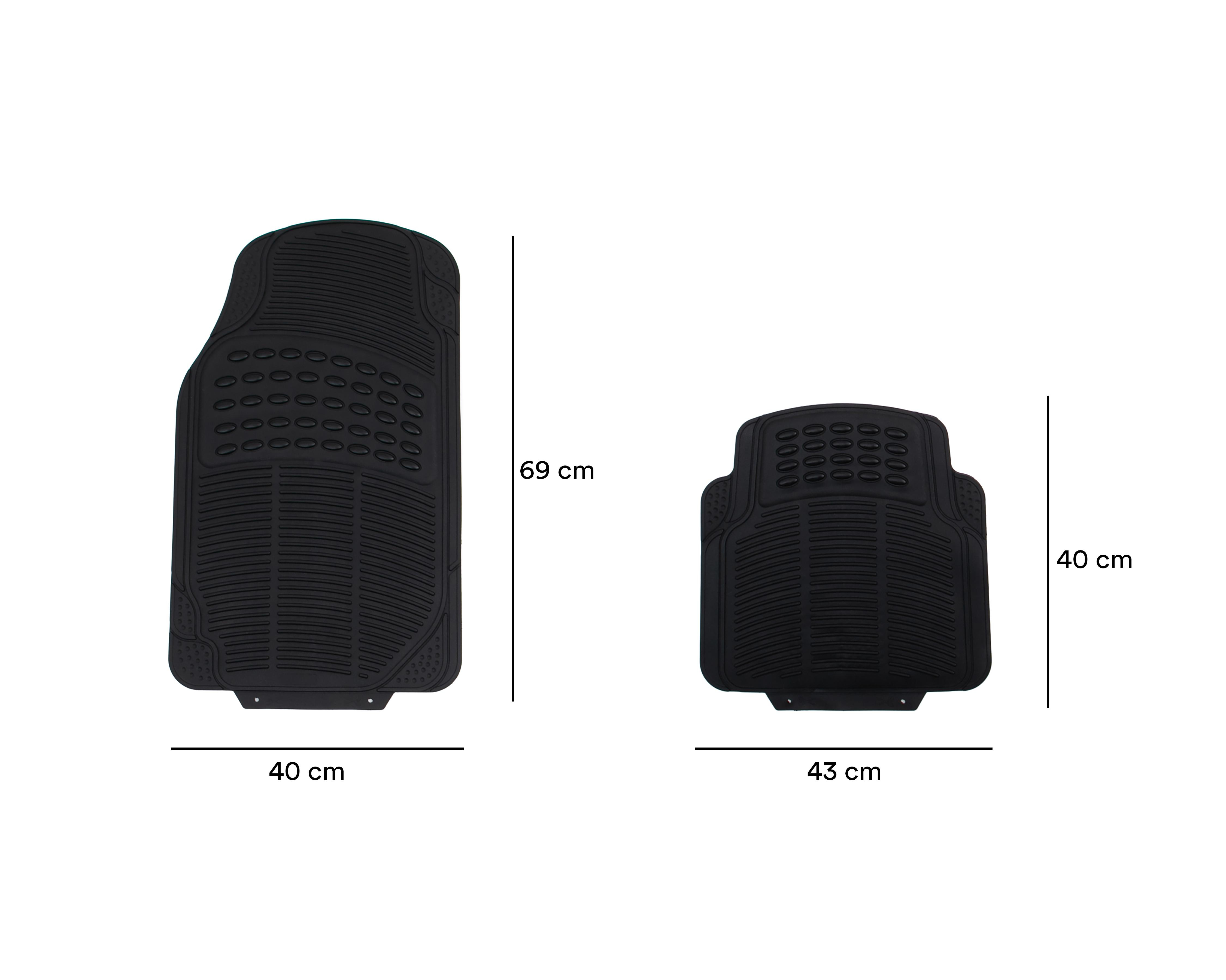 Foto 7 pulgar | Tapete para Auto Universal OPC Tools 4 Piezas