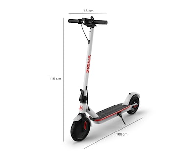 Foto 7 | Scooter Eléctrico Zigna Run 350 hasta 25 km/h Blanco