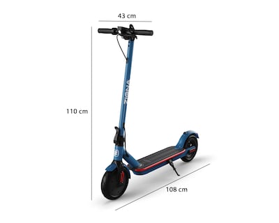 Foto 7 | Scooter Eléctrico Zigna Run 350 hasta 25km/h AZUL