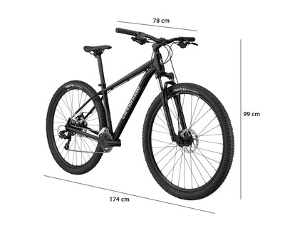 Foto 8 | Bicicleta de Montaña Cannondale Trail 8 M Rodada 29 Negra