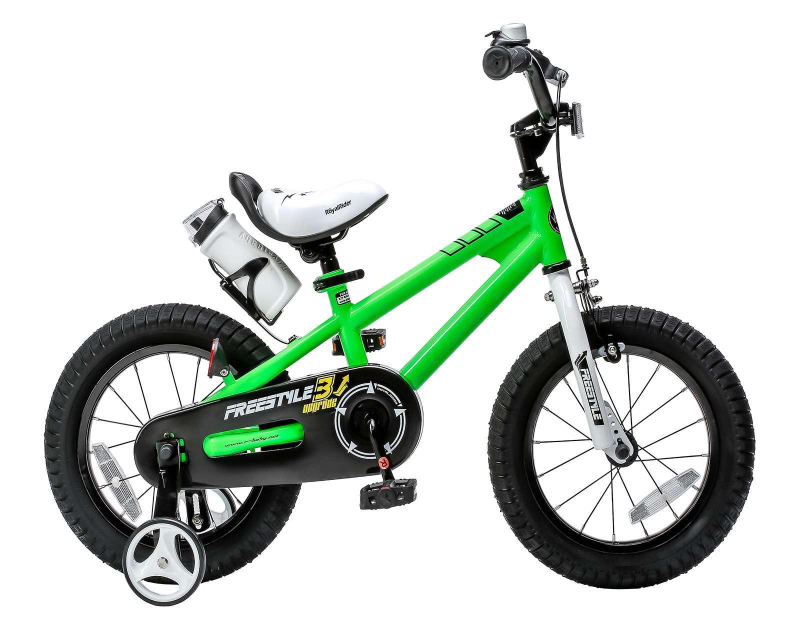 Foto 2 pulgar | Bicicleta Infantil Royal Baby 12" Verde