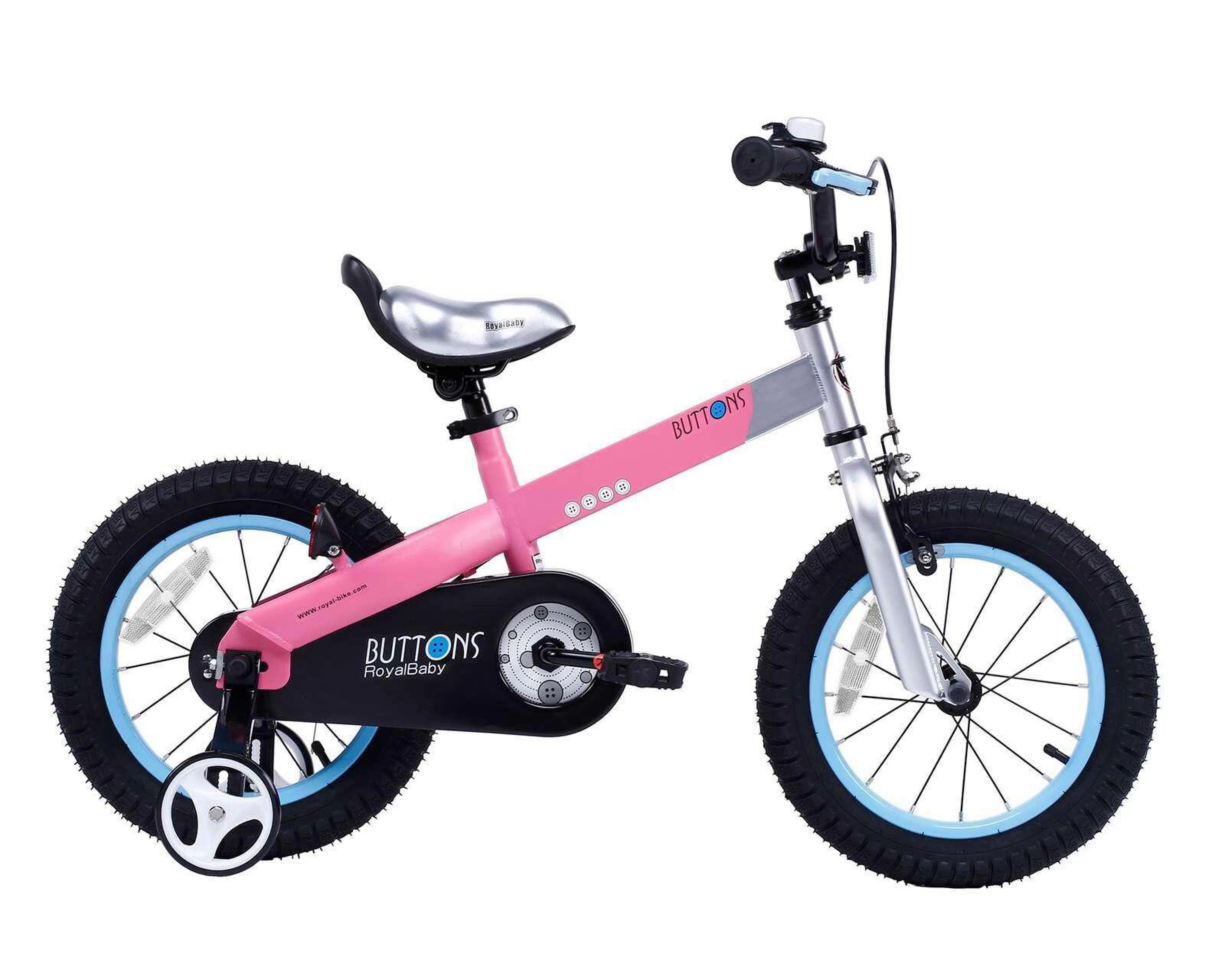 Bicicleta Infantil Royal Baby 12'' Rosa $3,009