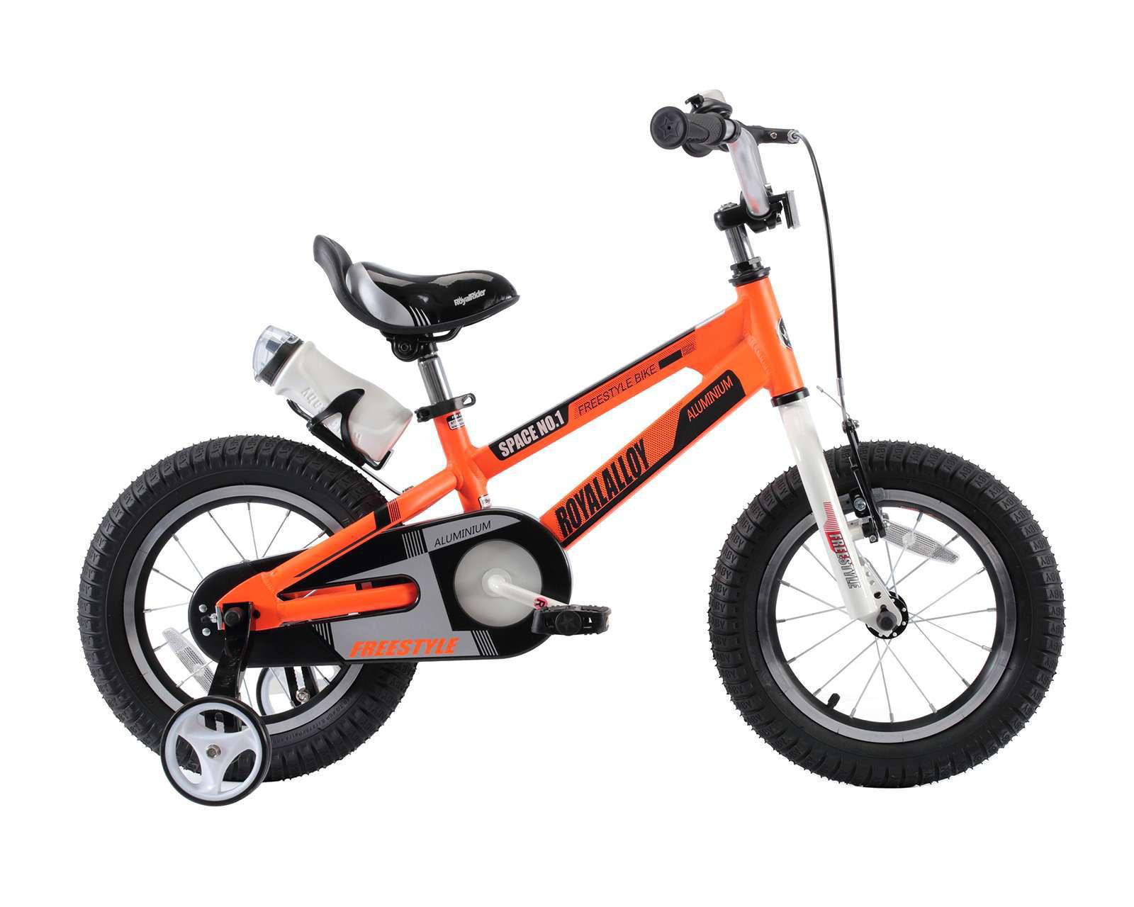 Bicicleta Infantil Royal Baby 12" Anaranjada