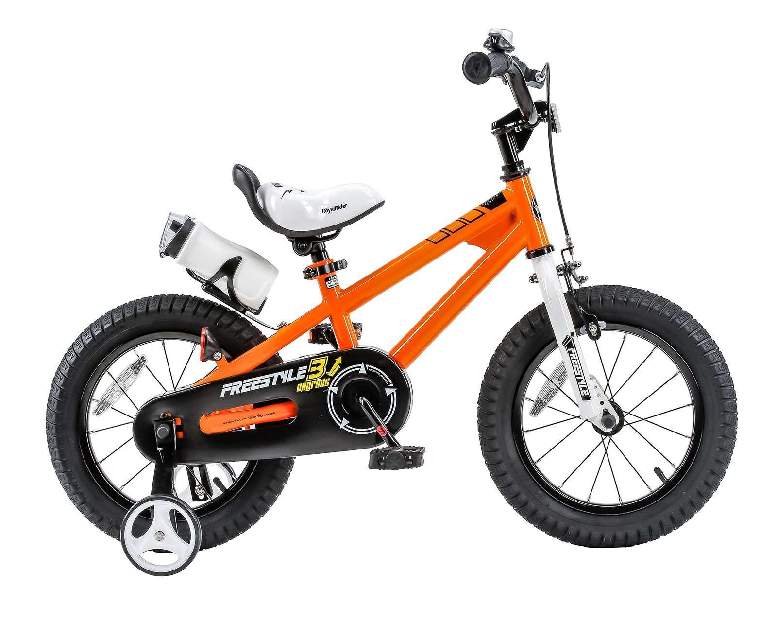 Bicicleta Infantil Royal Baby 12" Anaranjada