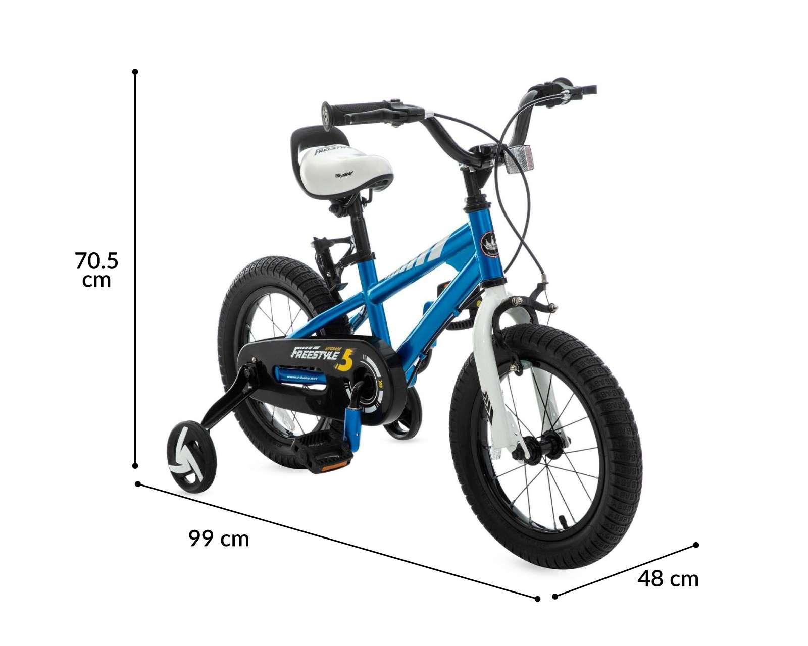 Foto 7 | Bicicleta Infantil Royal Baby 16'' Azul