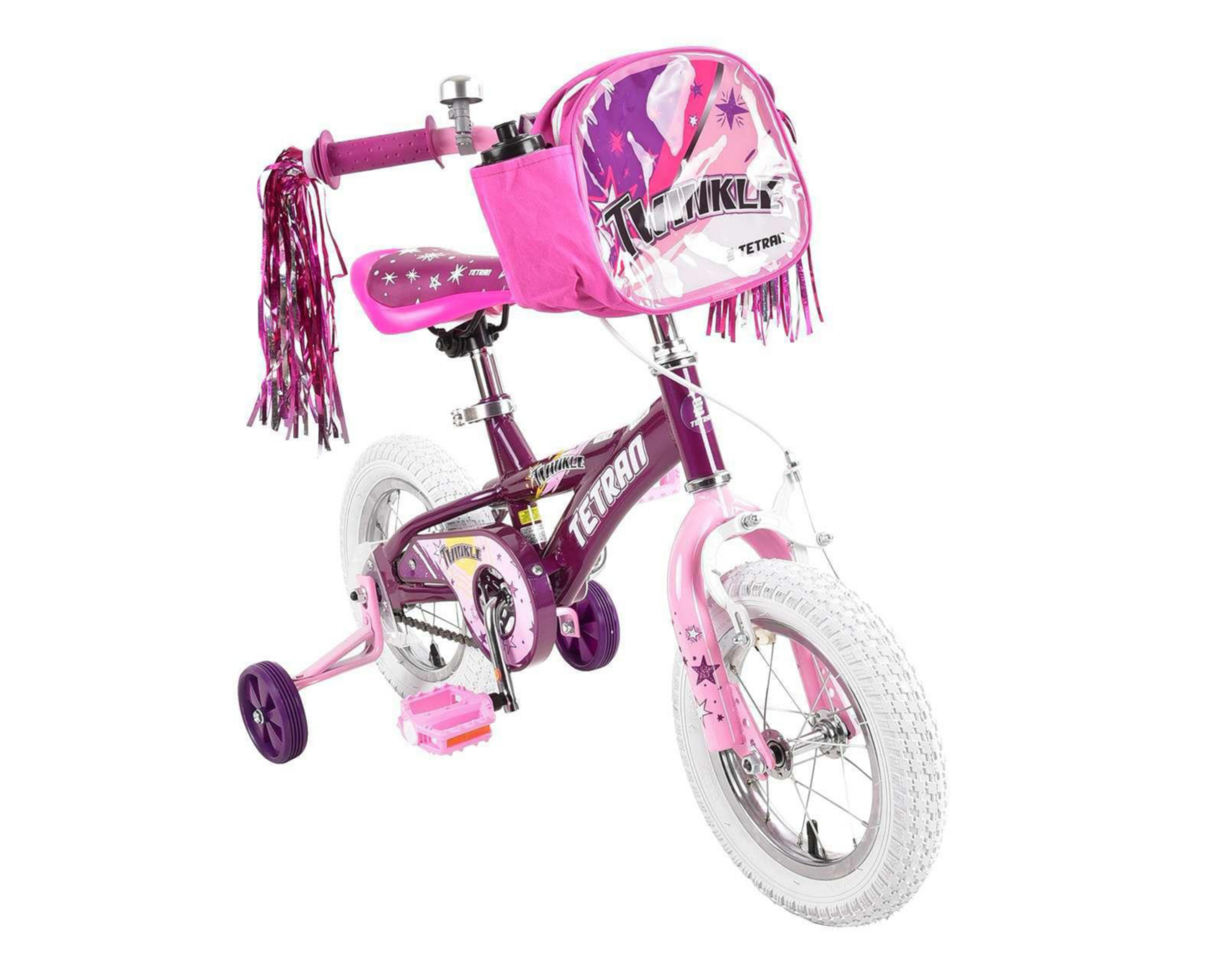 Foto 2 pulgar | Bicicleta Infantil Tetran Twinkle 12" Morada
