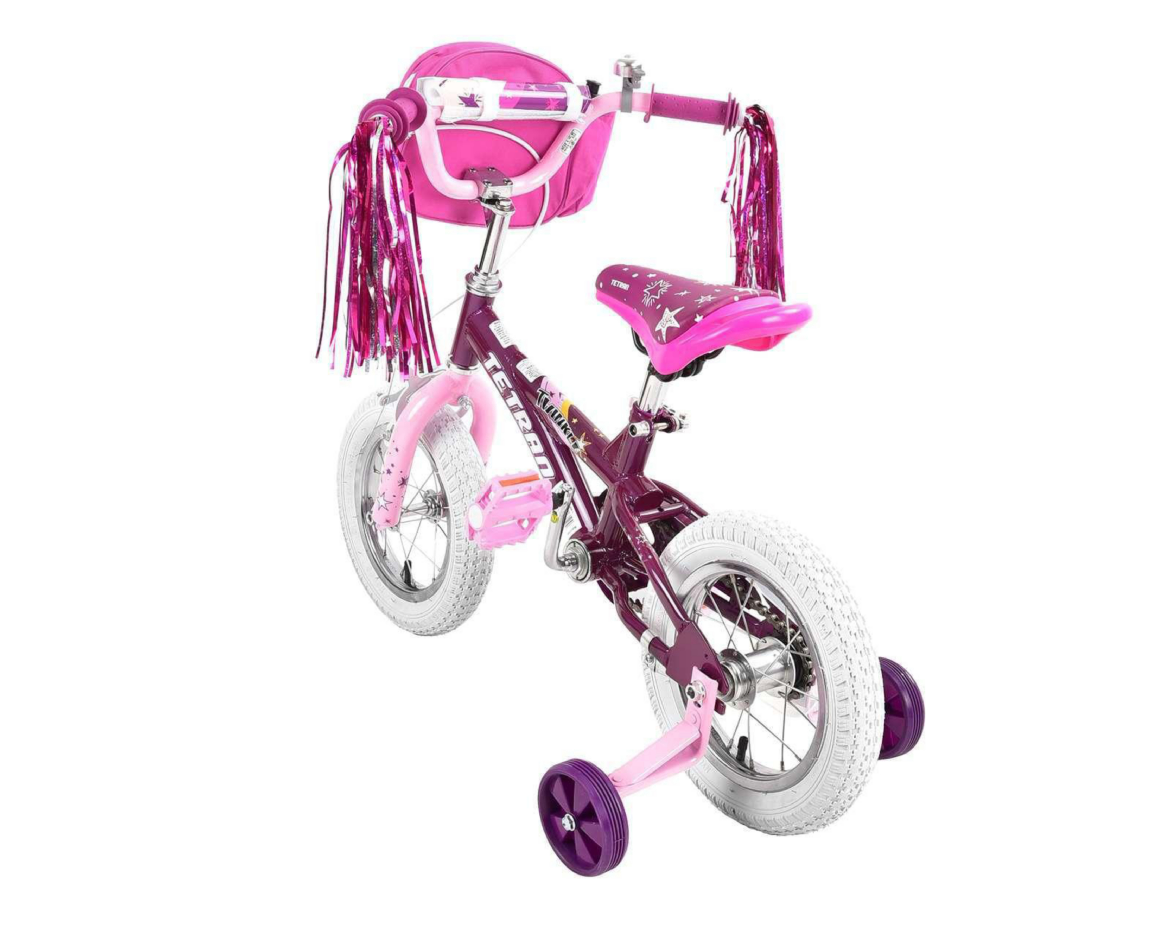 Foto 5 pulgar | Bicicleta Infantil Tetran Twinkle 12" Morada