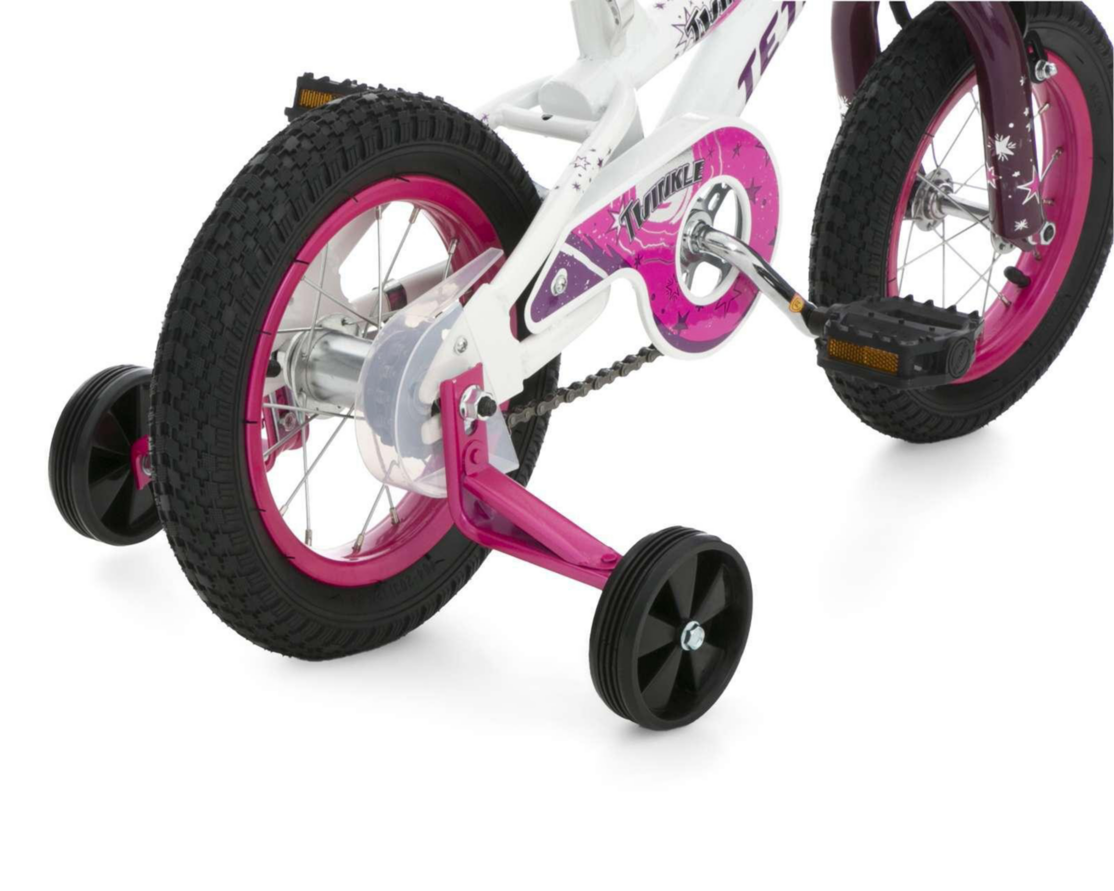 Foto 5 pulgar | Bicicleta Infantil Tetran Twinkle 12" Blanca