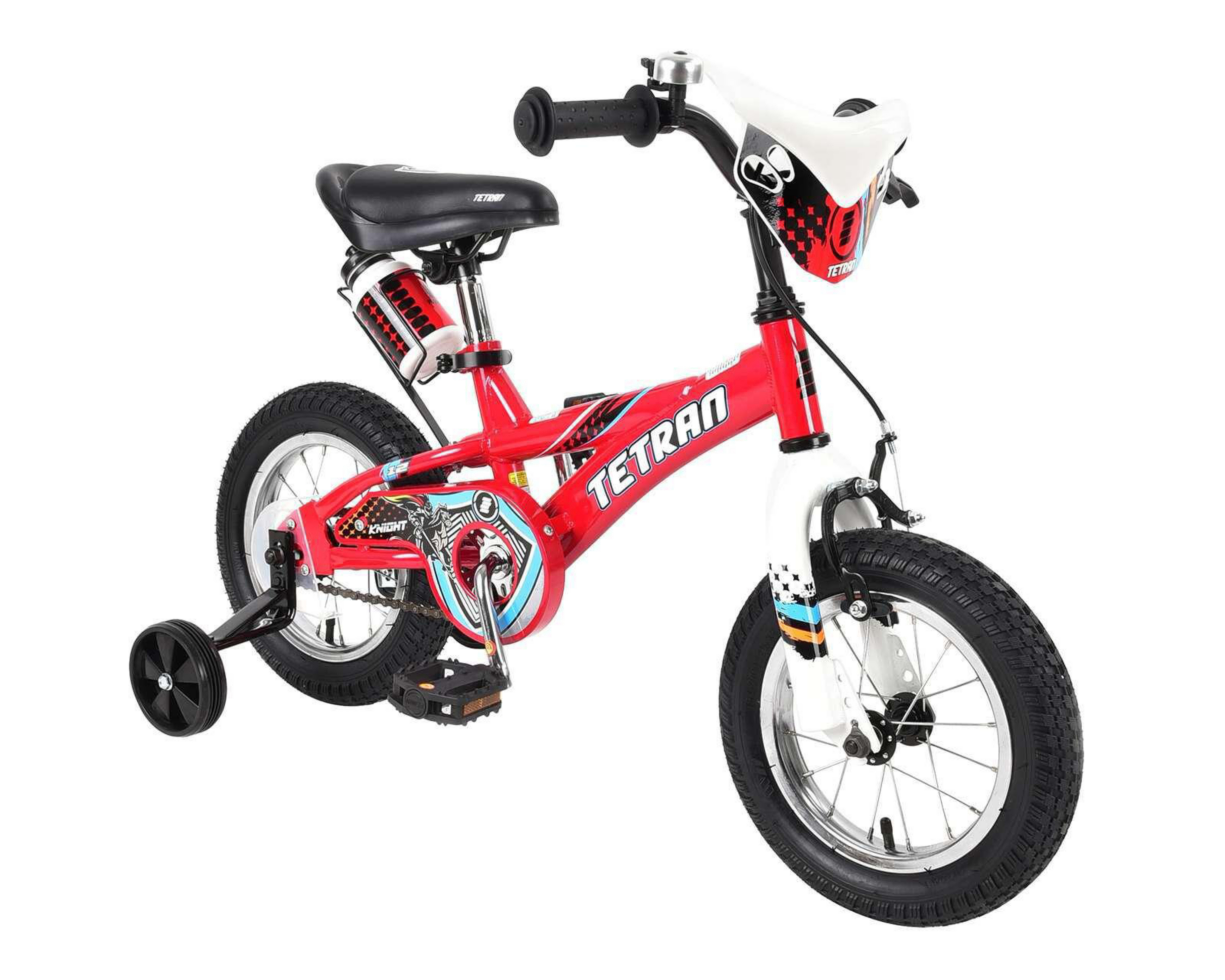 Foto 1 | Bicicleta Infantil Tetran 12" Rojo