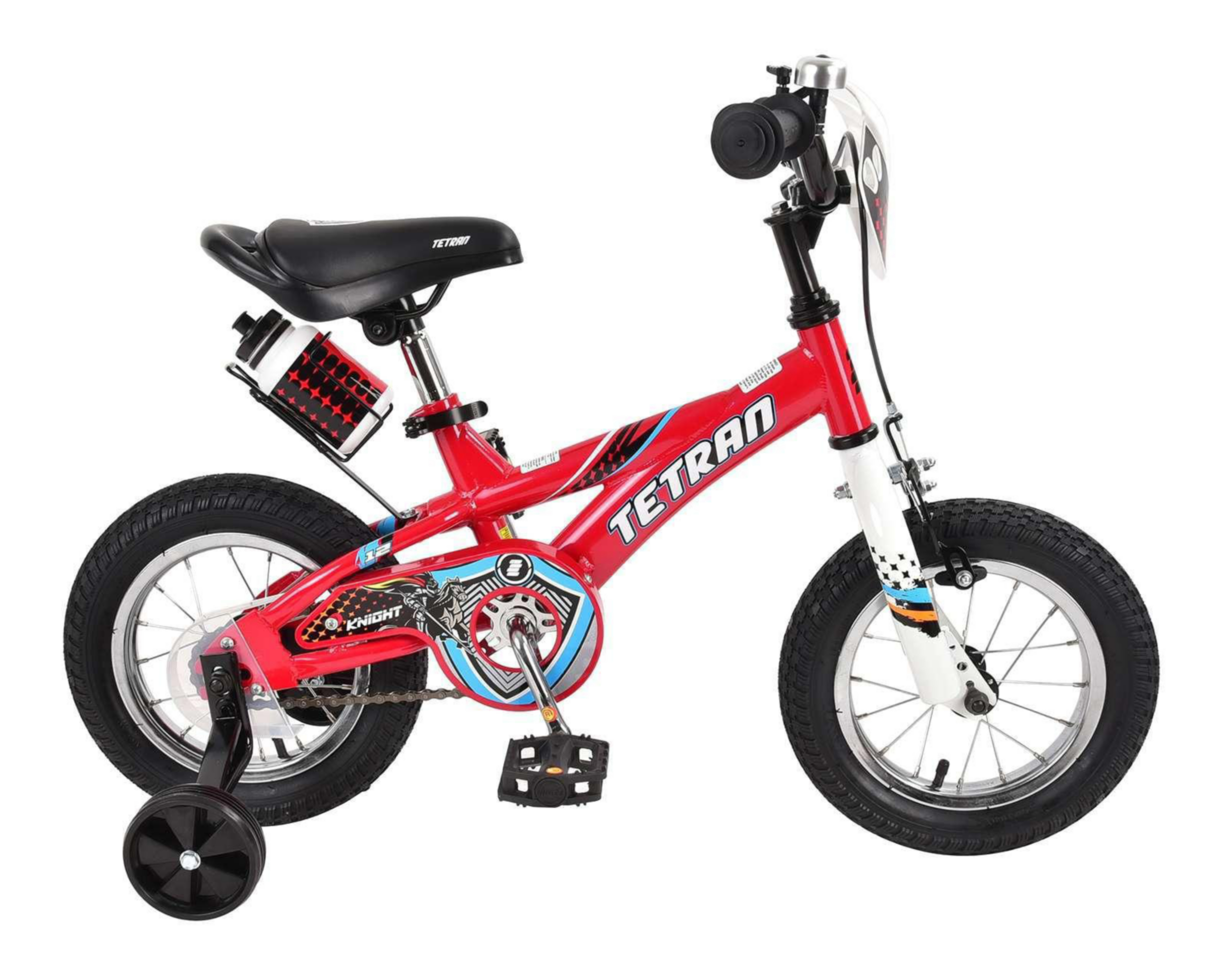 Foto 2 | Bicicleta Infantil Tetran 12" Rojo