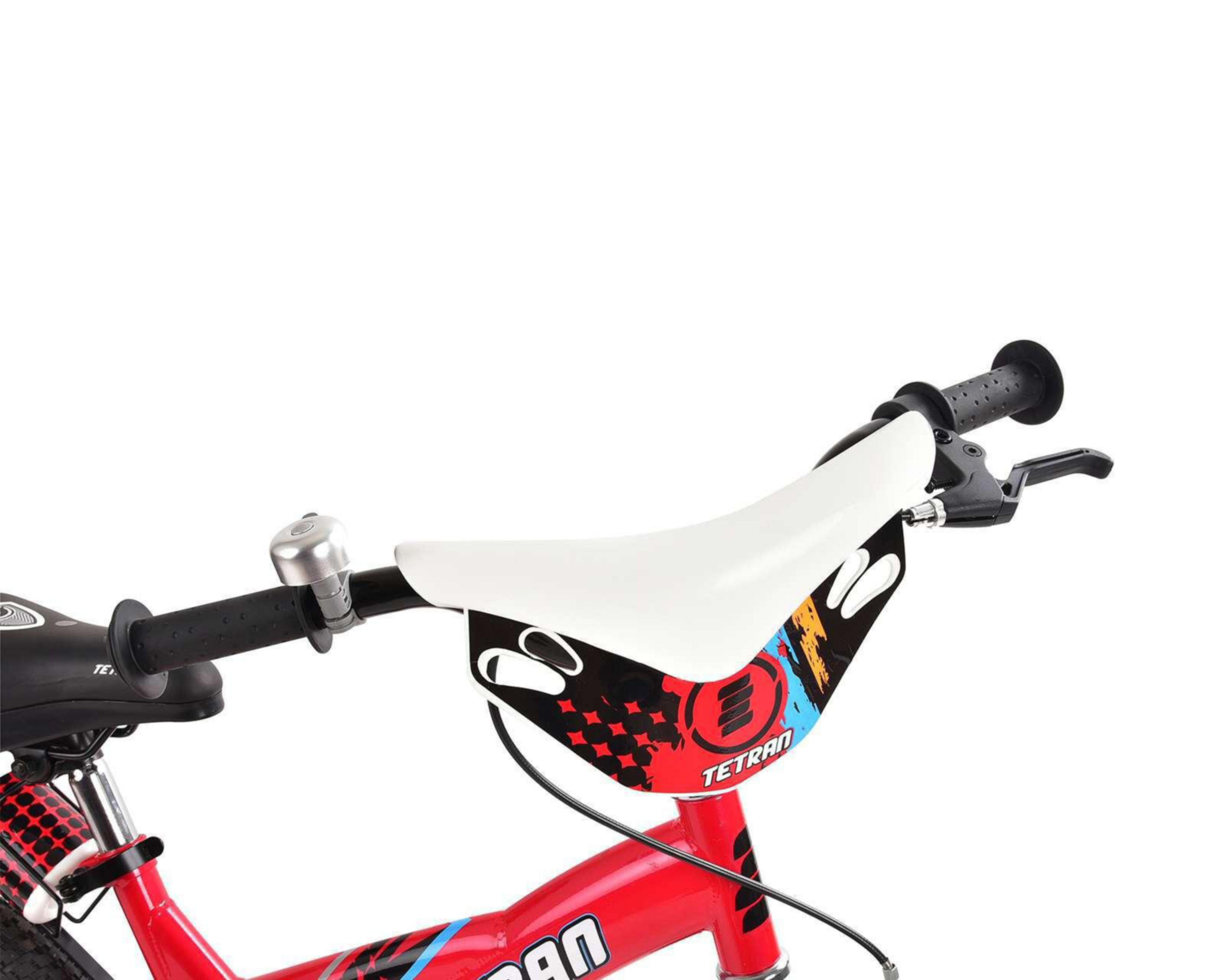 Foto 4 | Bicicleta Infantil Tetran 12" Rojo