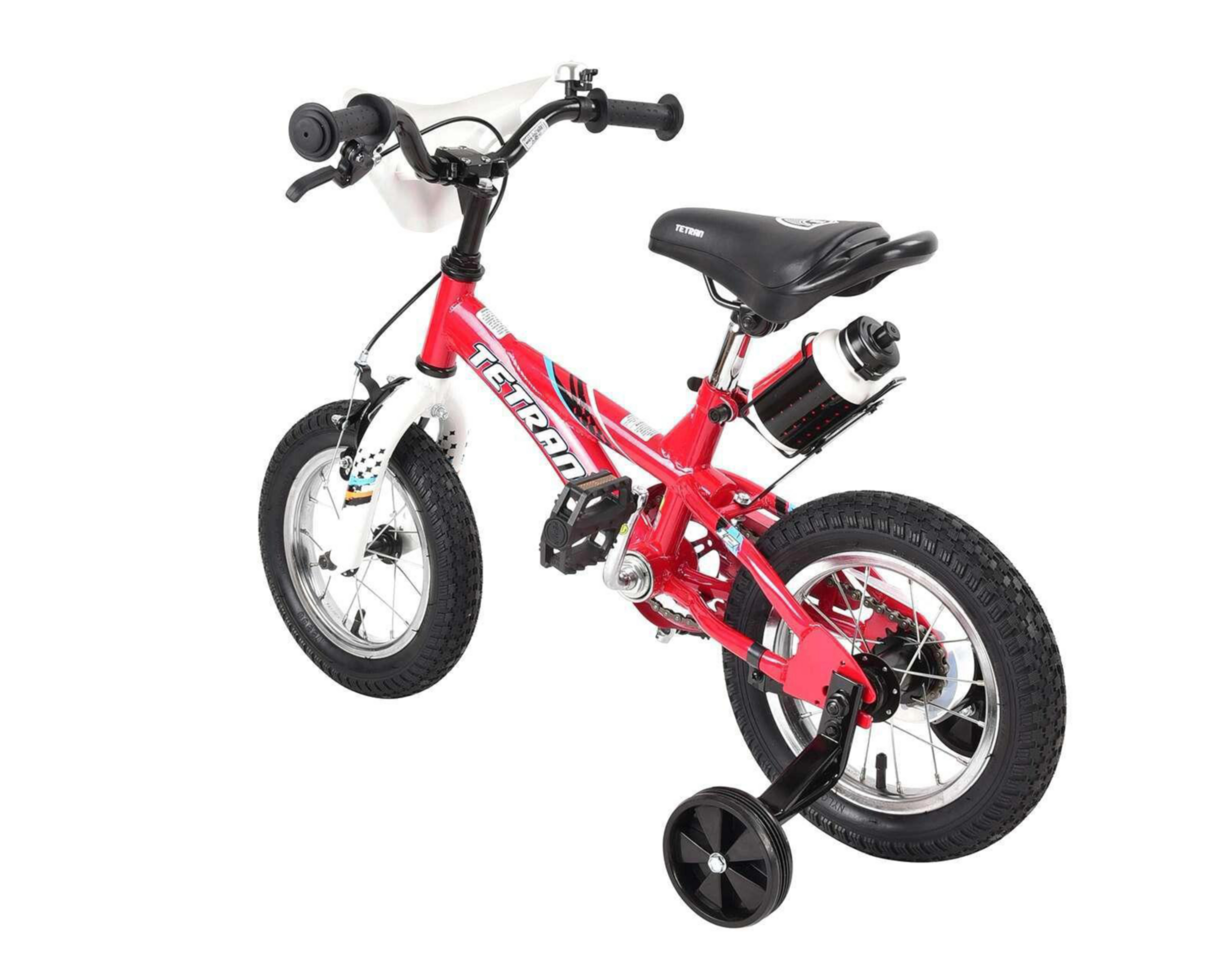 Foto 6 | Bicicleta Infantil Tetran 12" Rojo