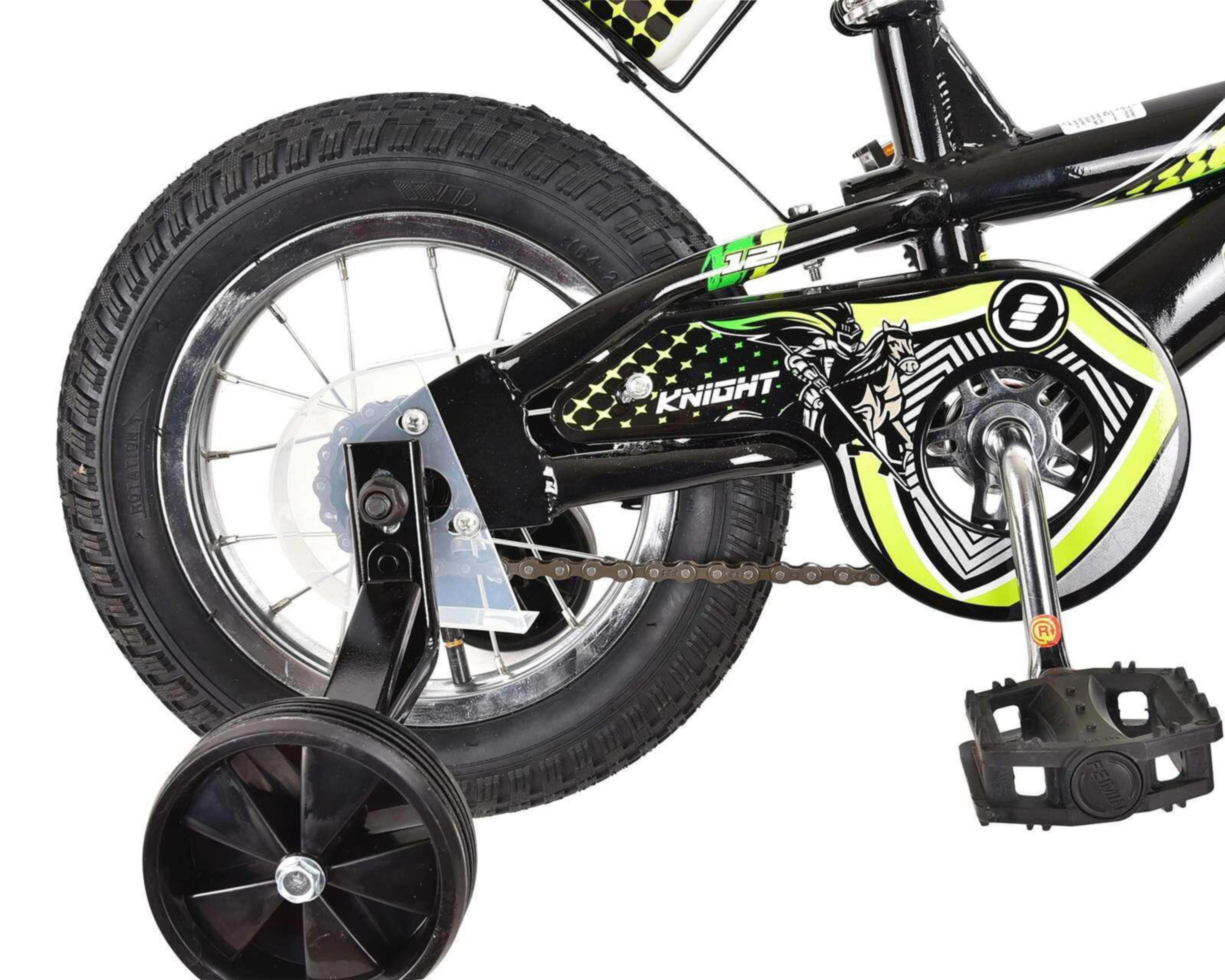 Foto 7 | Bicicleta Infantil 12" Negra
