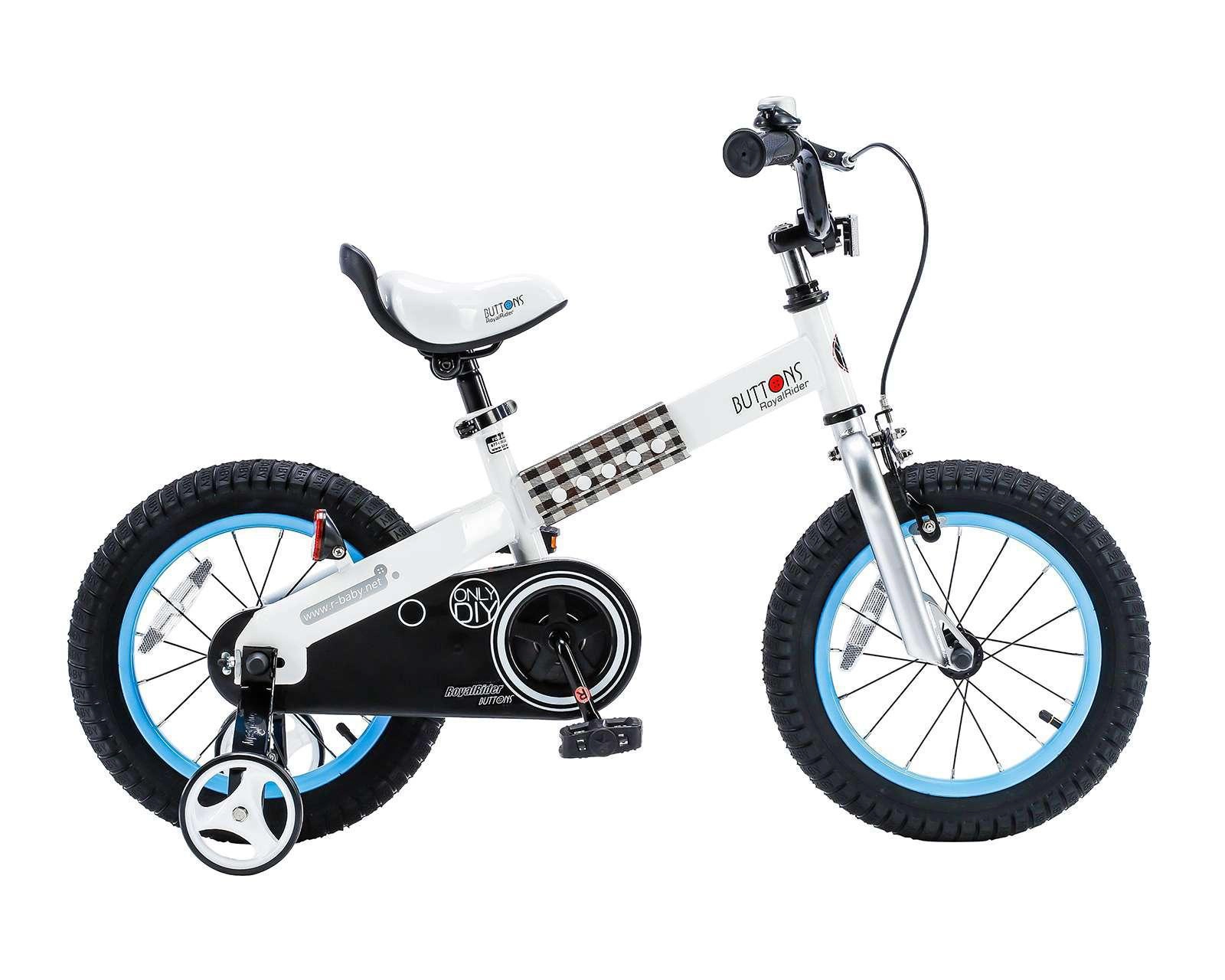 Bicicleta Buttons RoyalBaby 18" Blanca