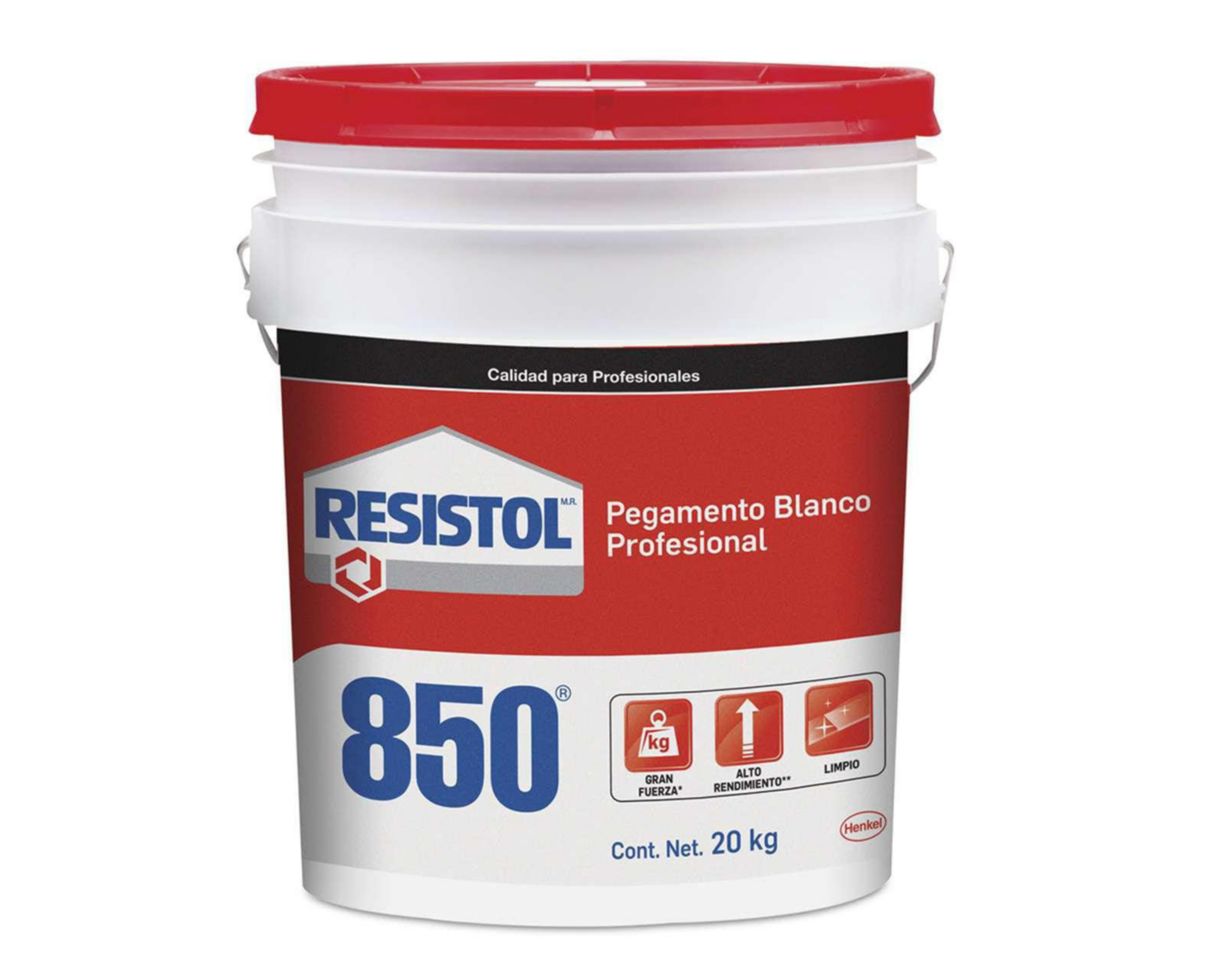 Resistol 850 Pegamento Profesional Blanco 20 kg