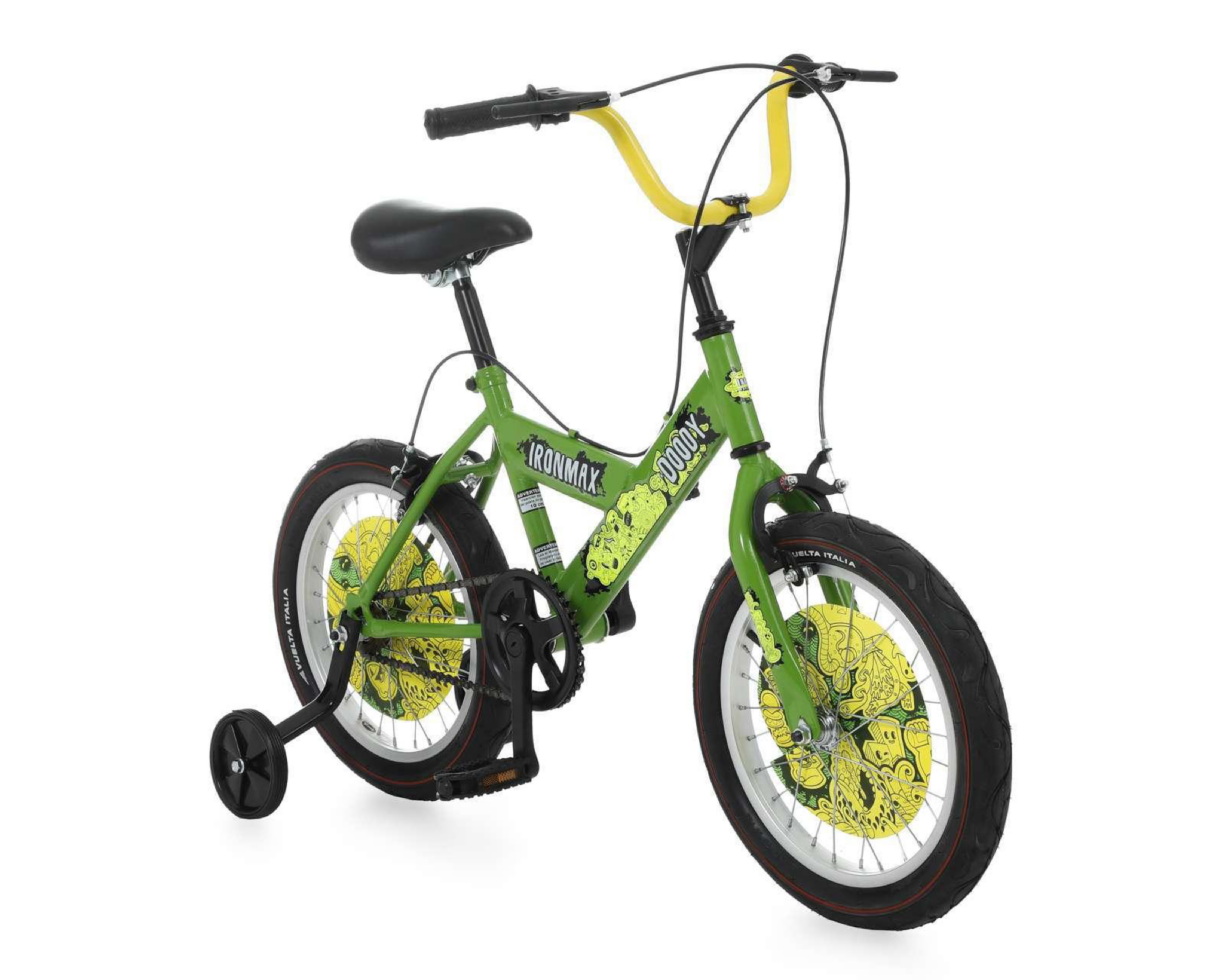 Foto 2 pulgar | Bicicleta Infantil Iron Max Doody 16" Verde