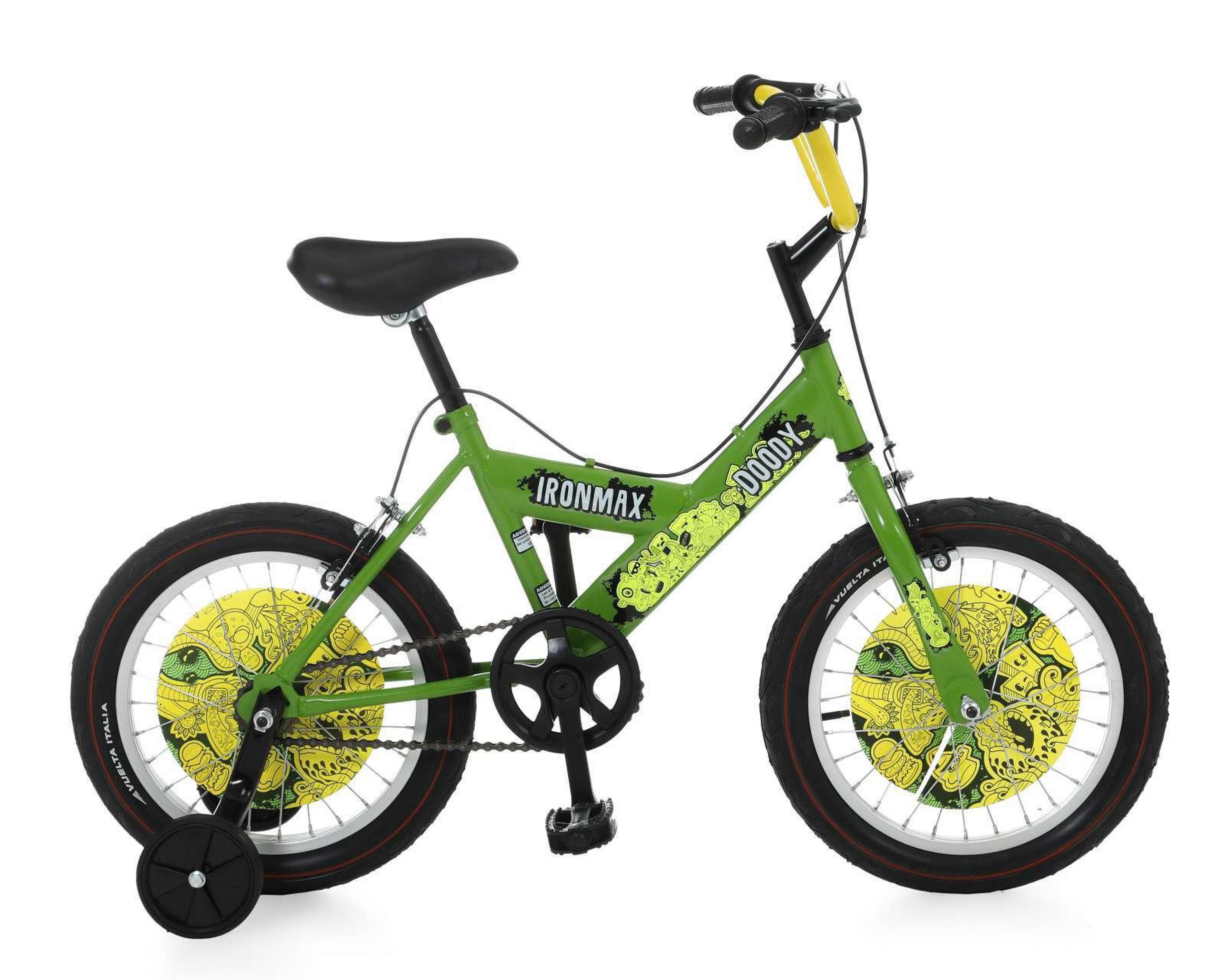 Foto 3 pulgar | Bicicleta Infantil Iron Max Doody 16" Verde