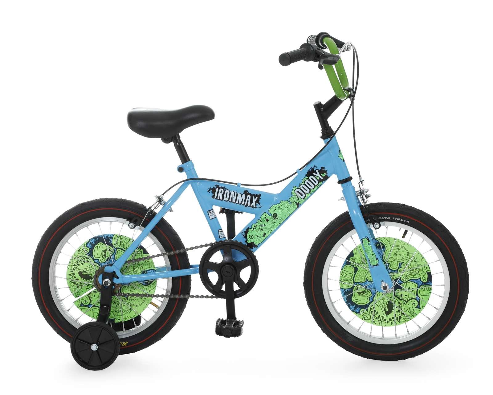 Foto 3 pulgar | Bicicleta Infantil Iron Max Doody 16" Azul