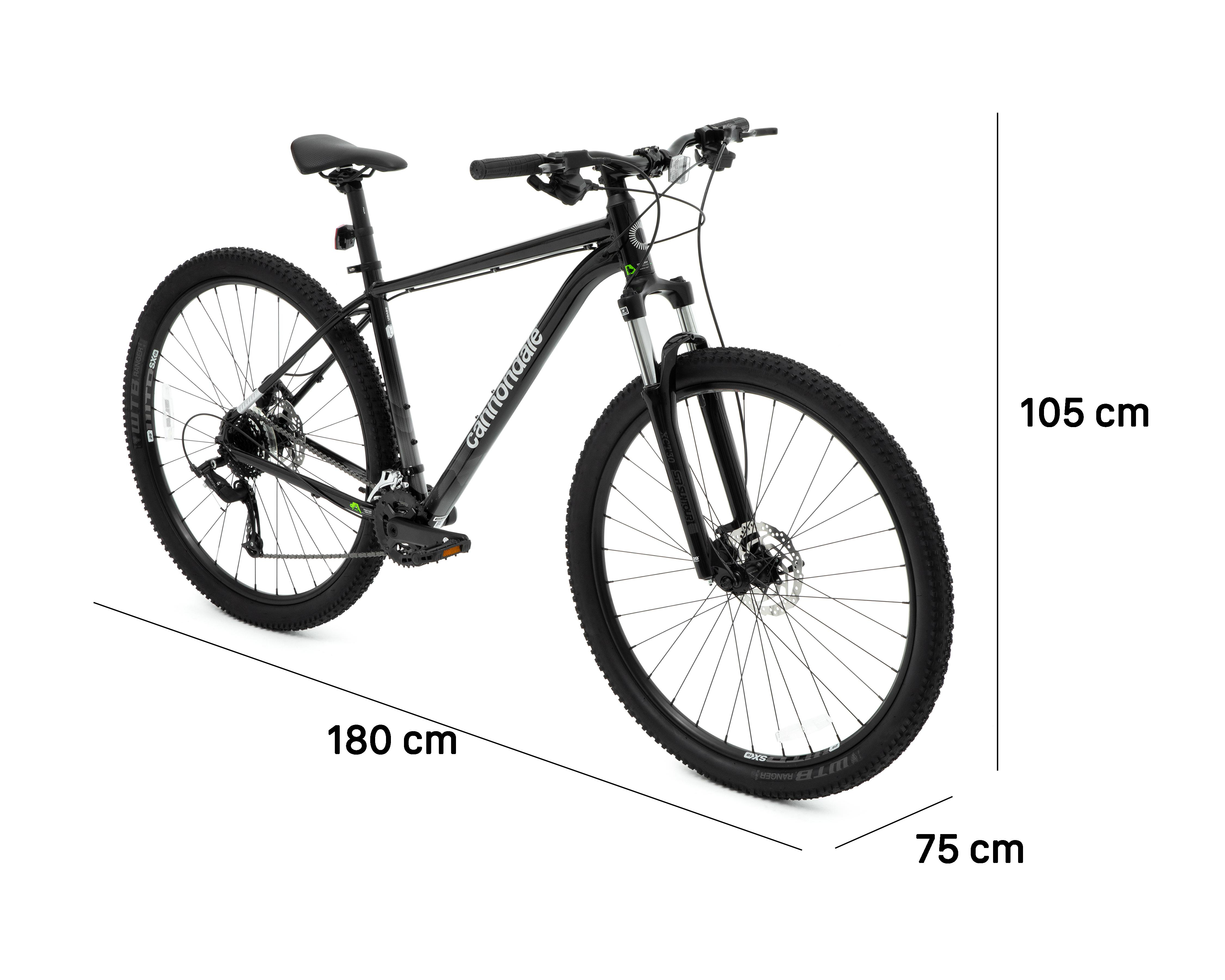 Foto 9 pulgar | Bicicleta de Montaña Cannondale Trail 7 SMU Rodada 29 Negra